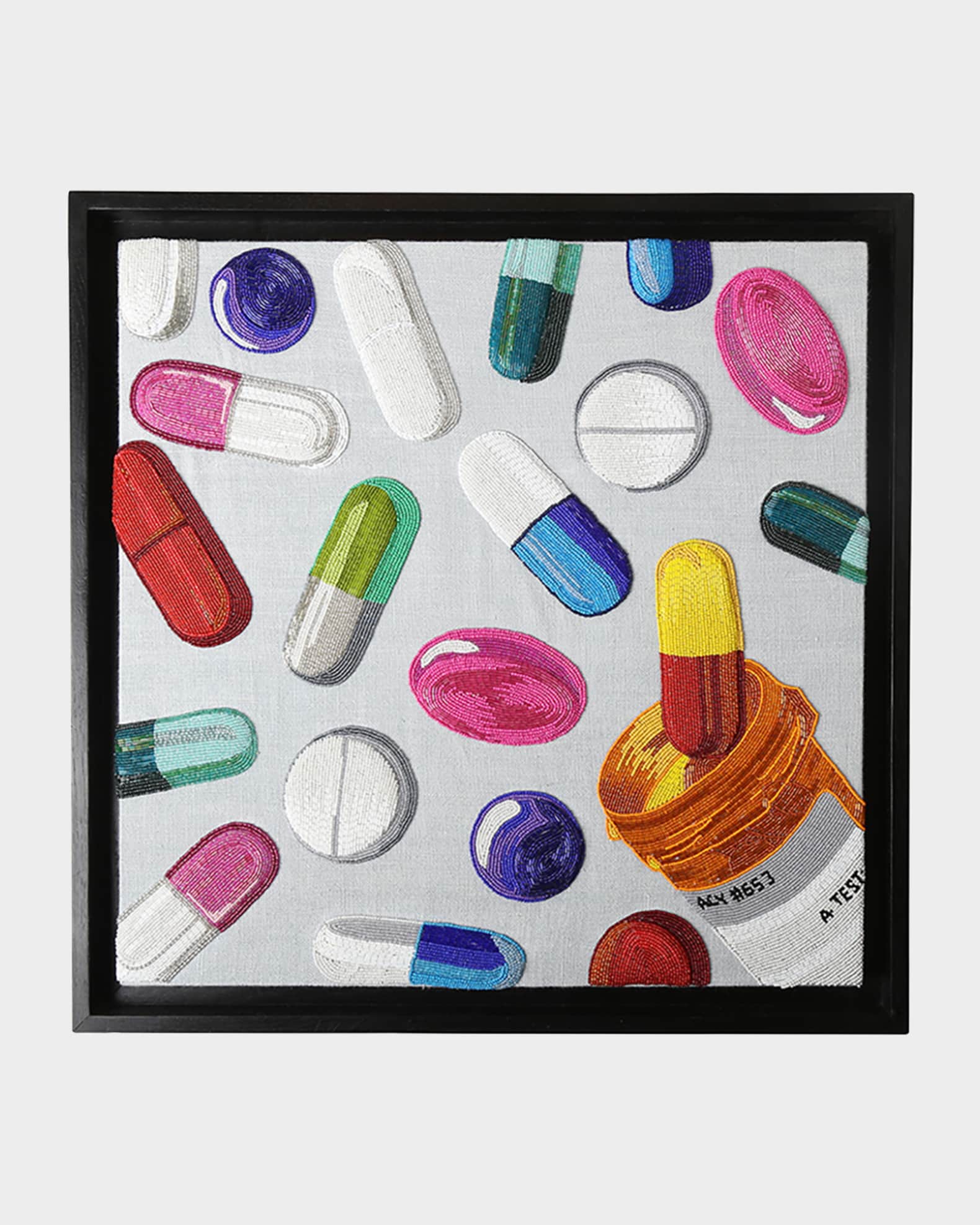 Jonathan Adler Happy Pills Wall Art - Thumbnail 4