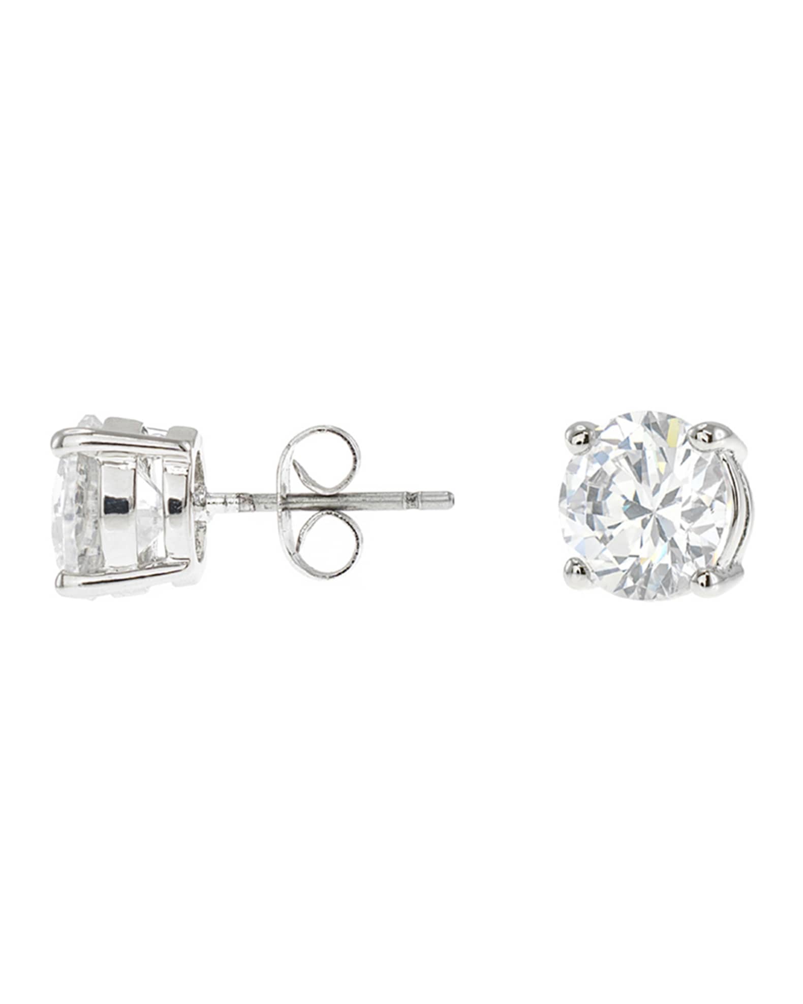 Cubic Zirconia Luxe Post Earrings, 4tcw 0