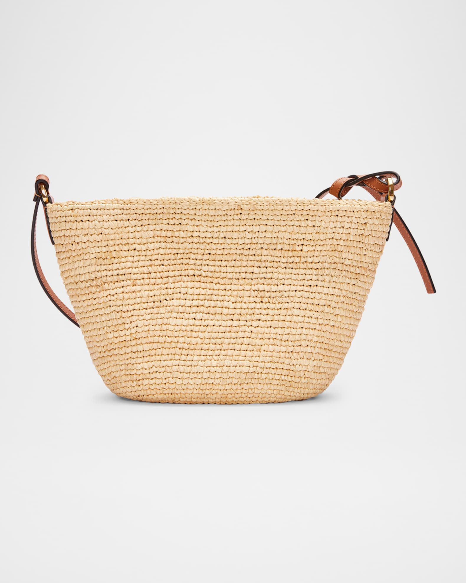 Loewe x Paula s Ibiza Pochette Medium Raffia Crossbody Bag Neiman Marcus