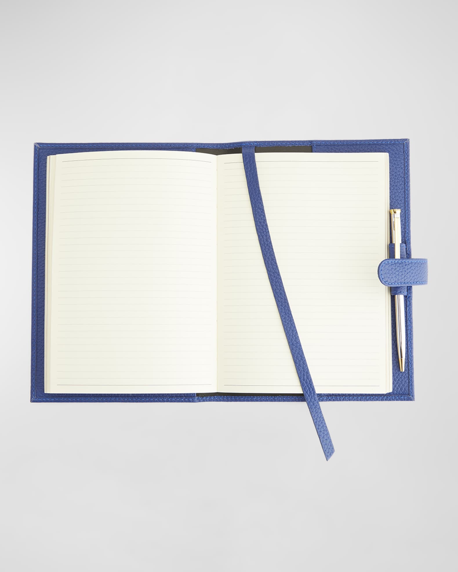 Monogrammed Leather Executive Journal with Rollerball Pen 1