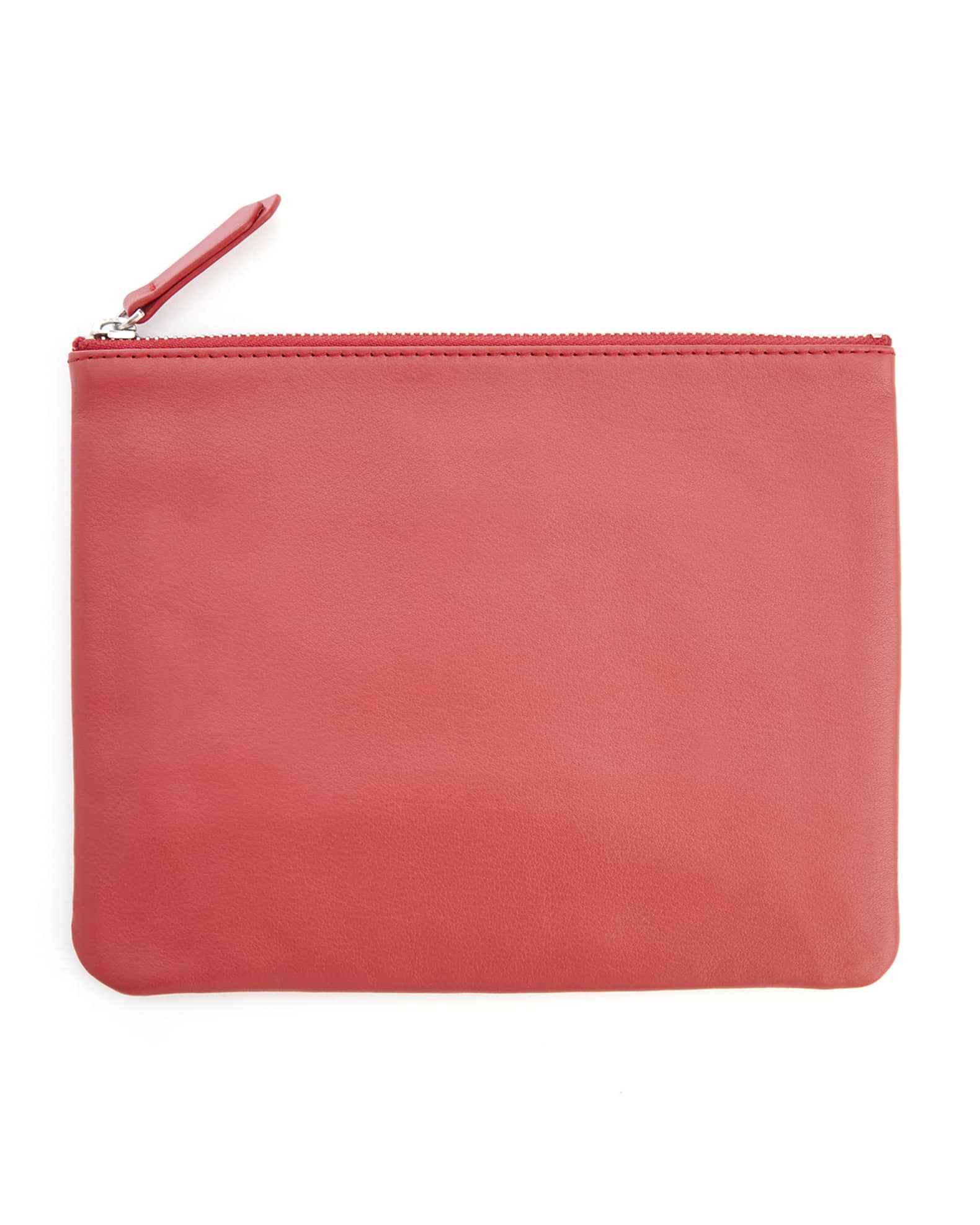 Monogrammed Leather Zuppered Travel Organizer Pouch 0