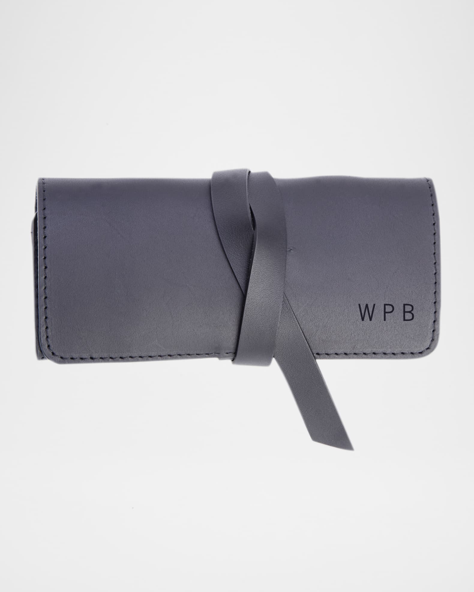 Monogrammed Leather Tech Cord Accessory Organizer 1