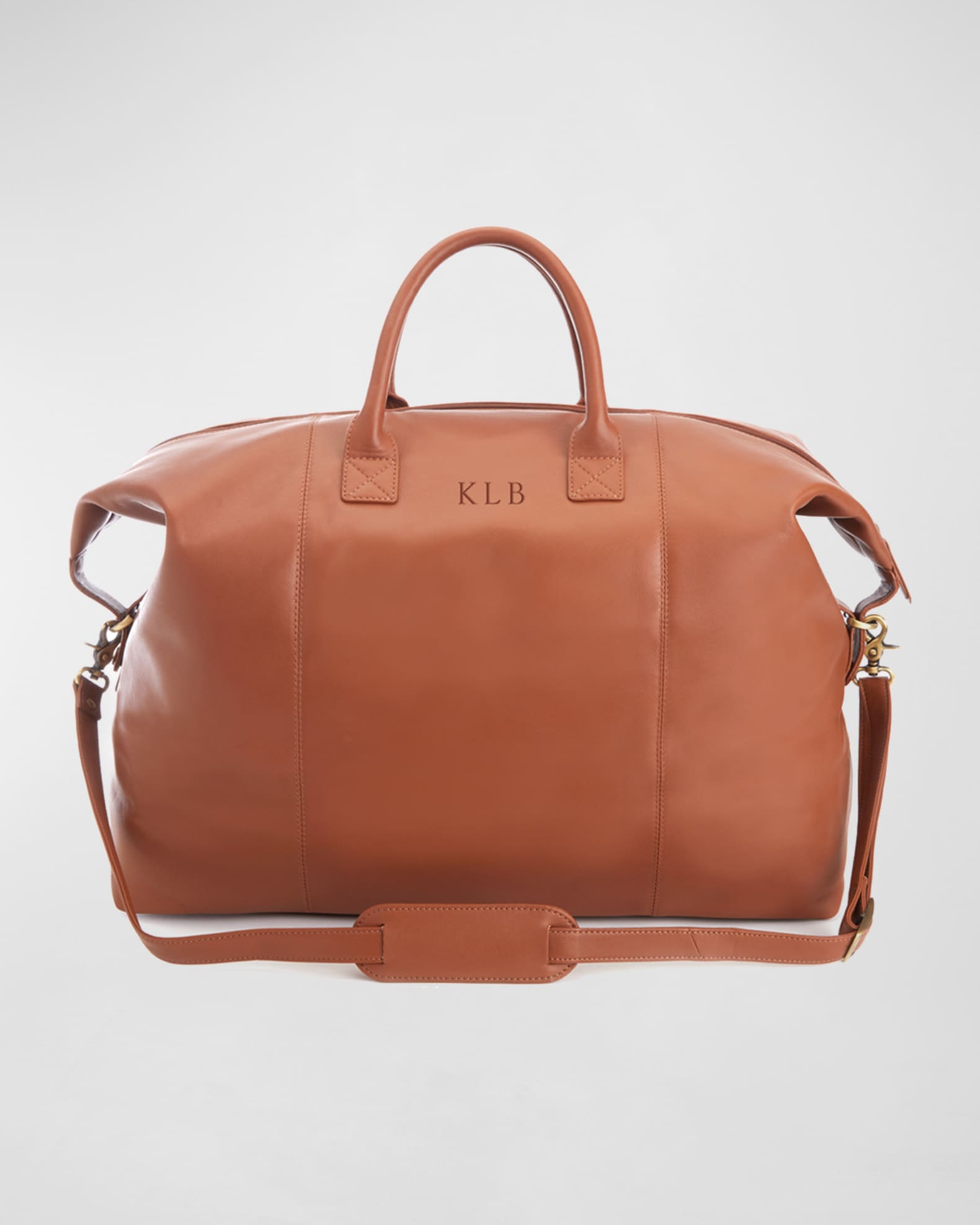 Royce leather duffle bag store