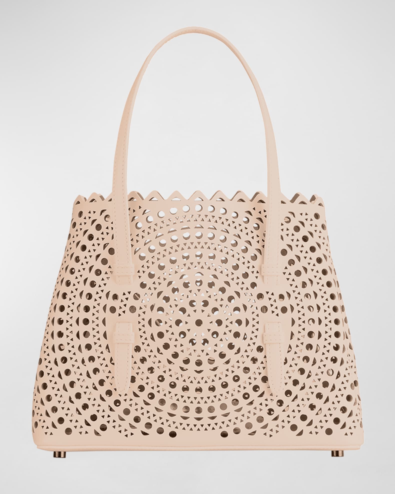Mina 25 Medium Nubuck Tote Bag - Terracotta Brown