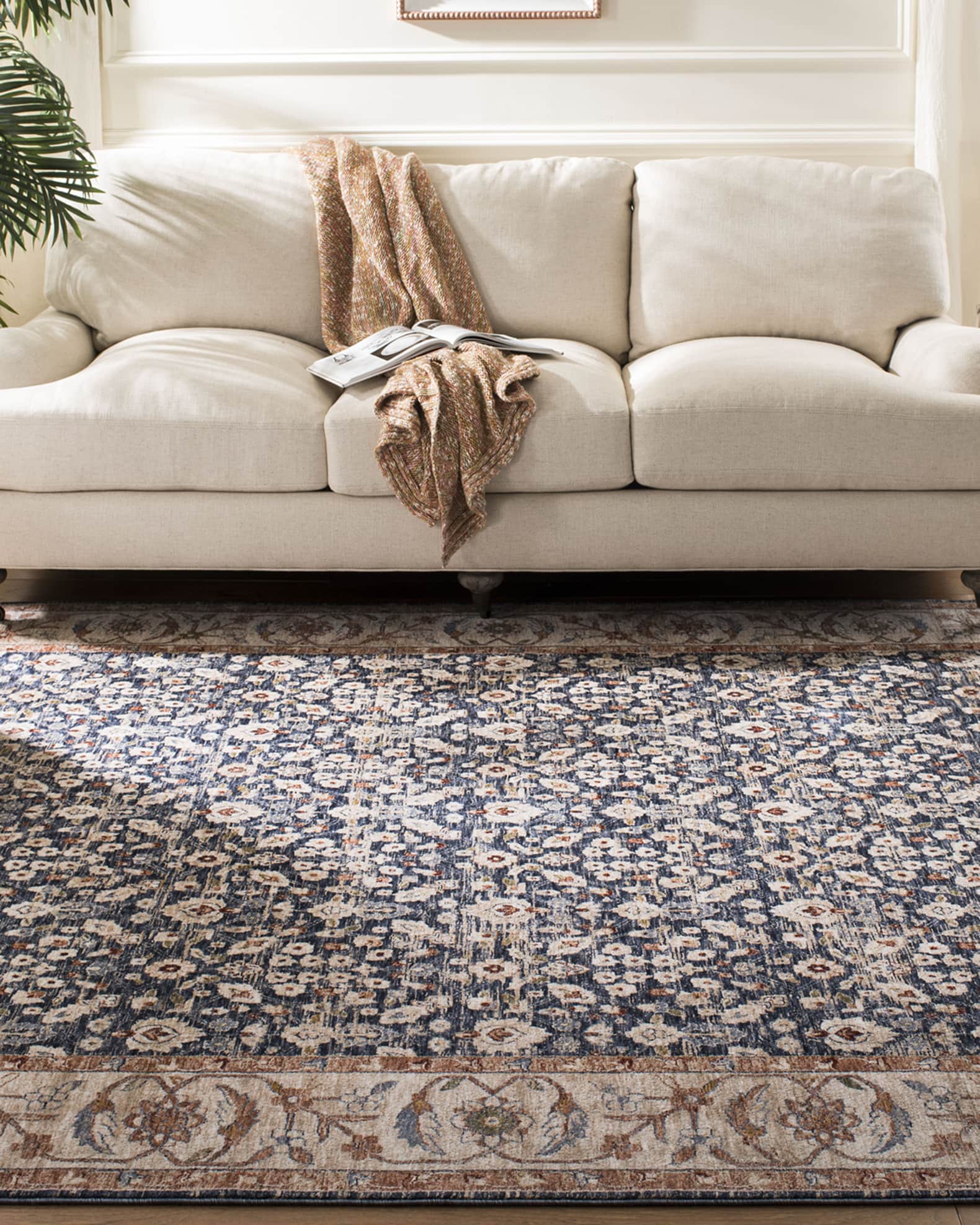 Carlingford Navy Power-Loomed Rug 0