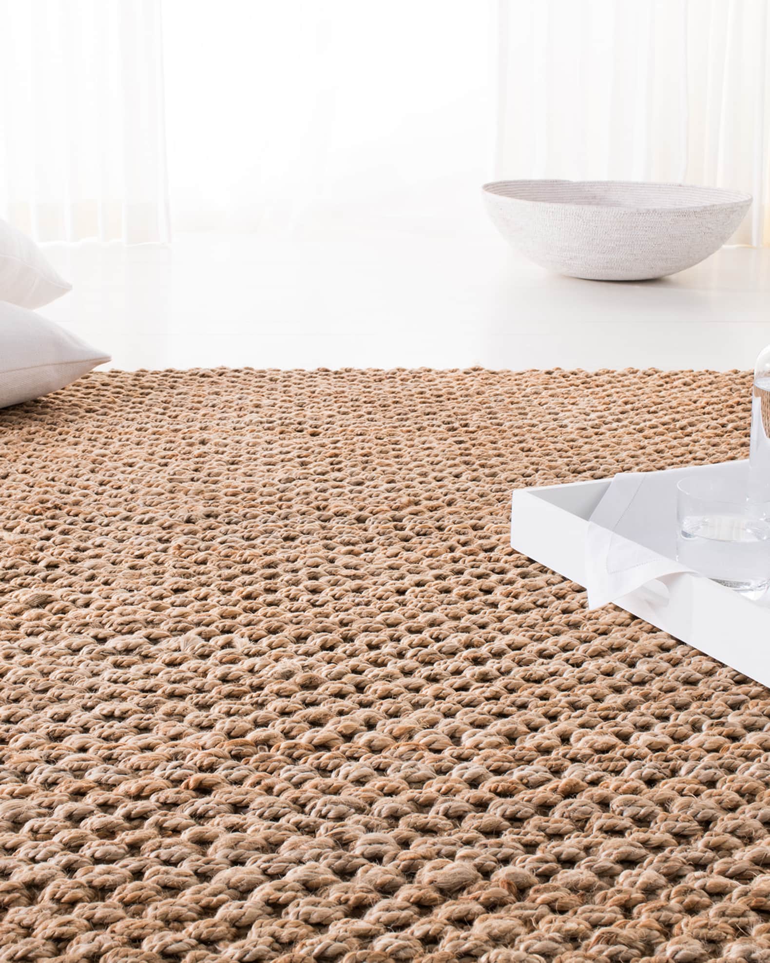 Panama Jute Hand-Loomed Rug 1