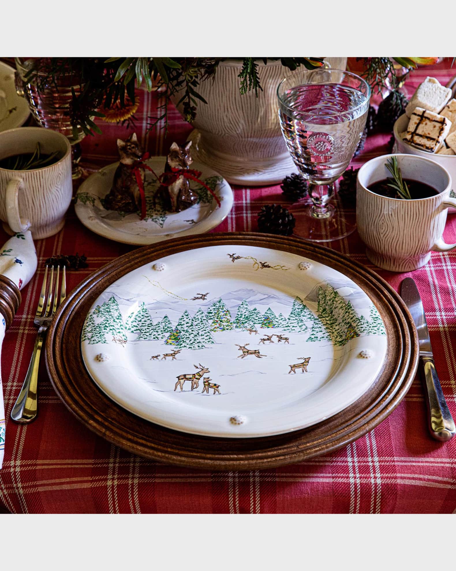 Juliska Berry Thread North Pole Dinner Plate