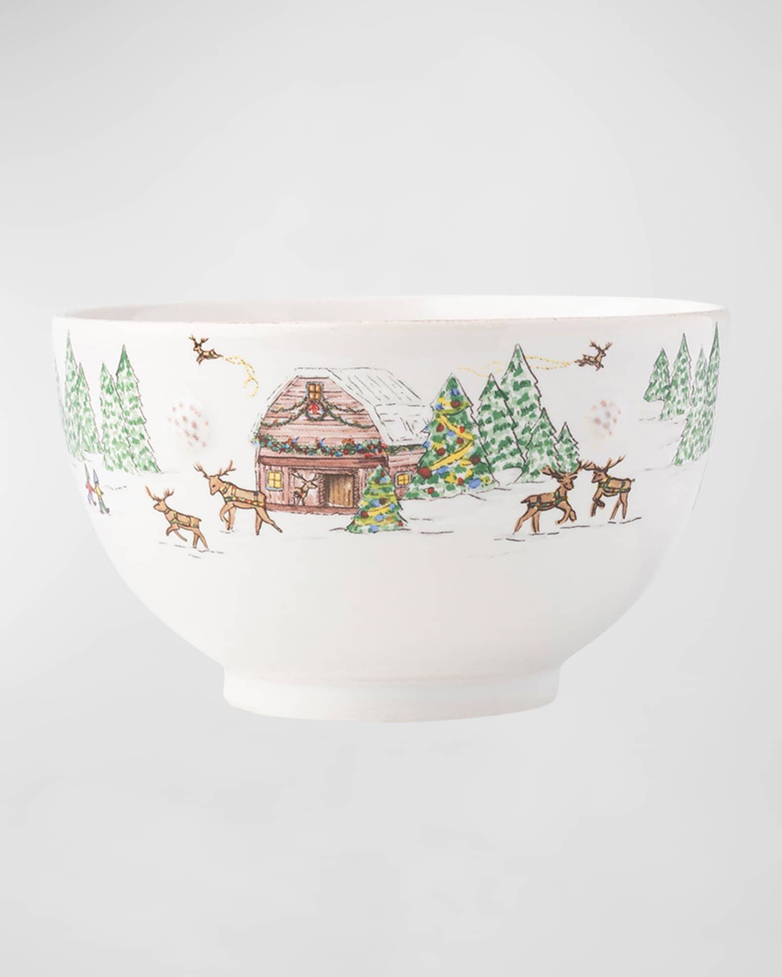 Berry & Thread North Pole Cereal/Ice Cream Bowl 0