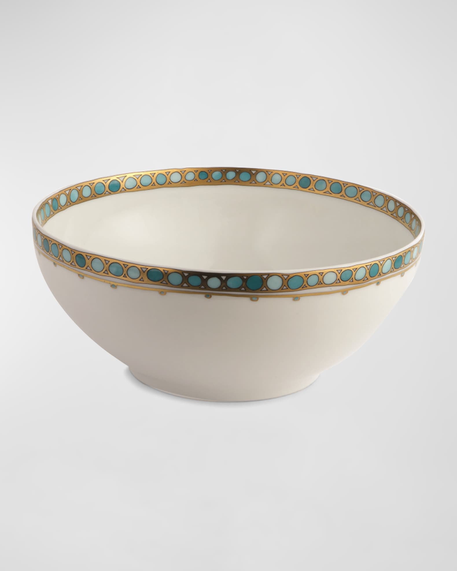 Syracuse Turquoise Salad Bowl 0