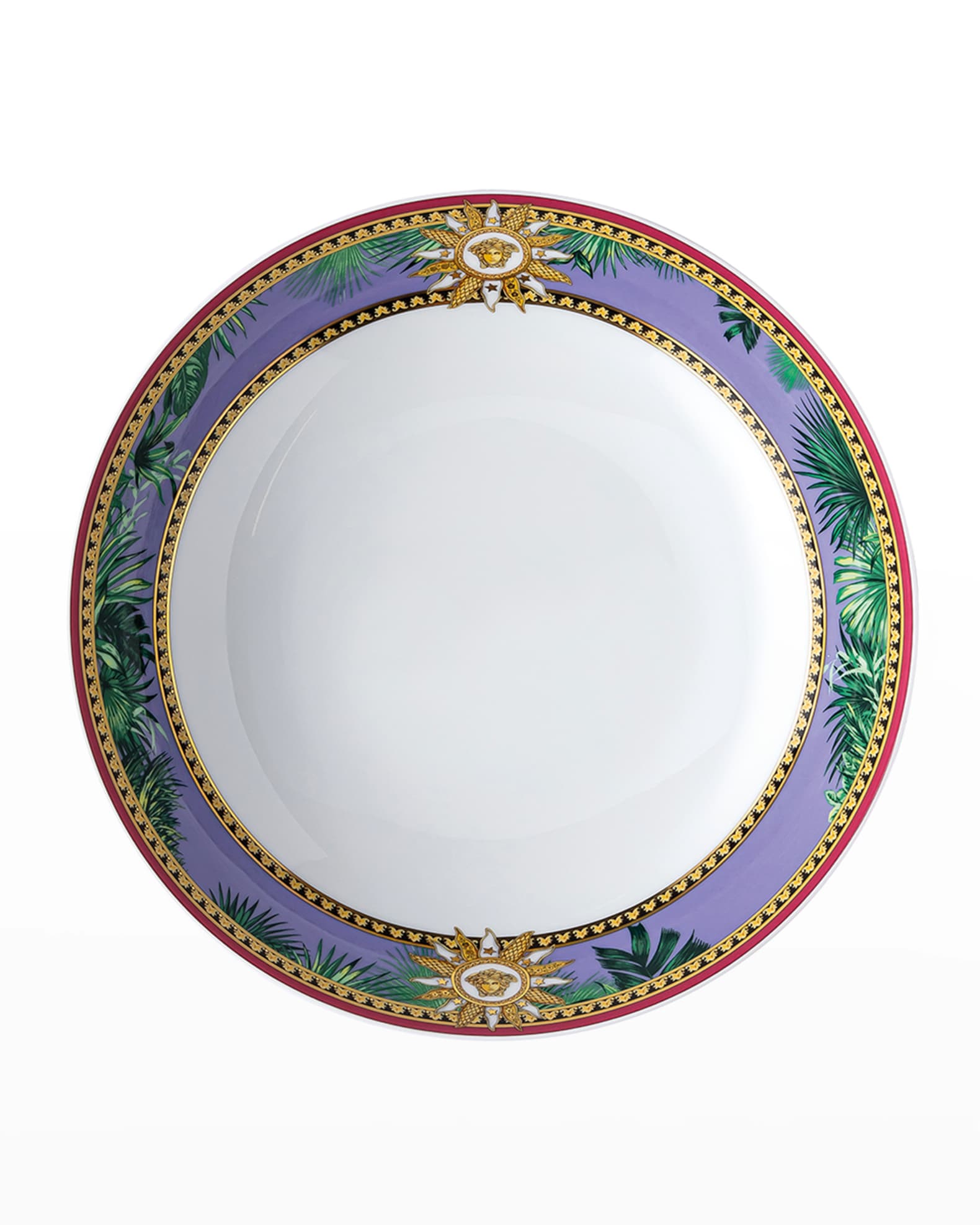 Jungle Animalier Rim Soup Bowl 0