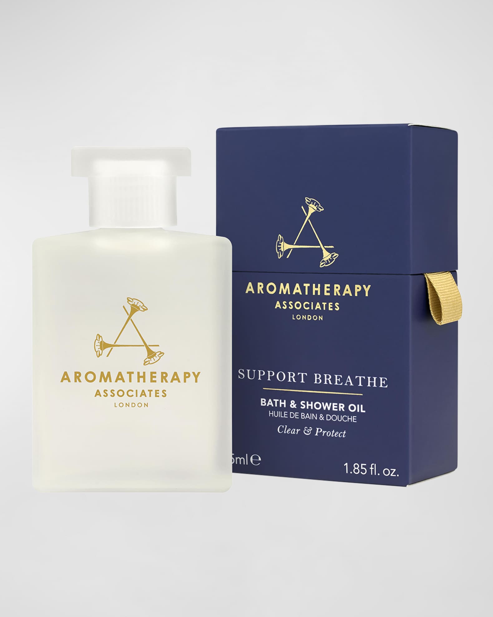 Aromatherapy Associates Support Breathe Bath and Shower Oil, 55mL/ 1.85