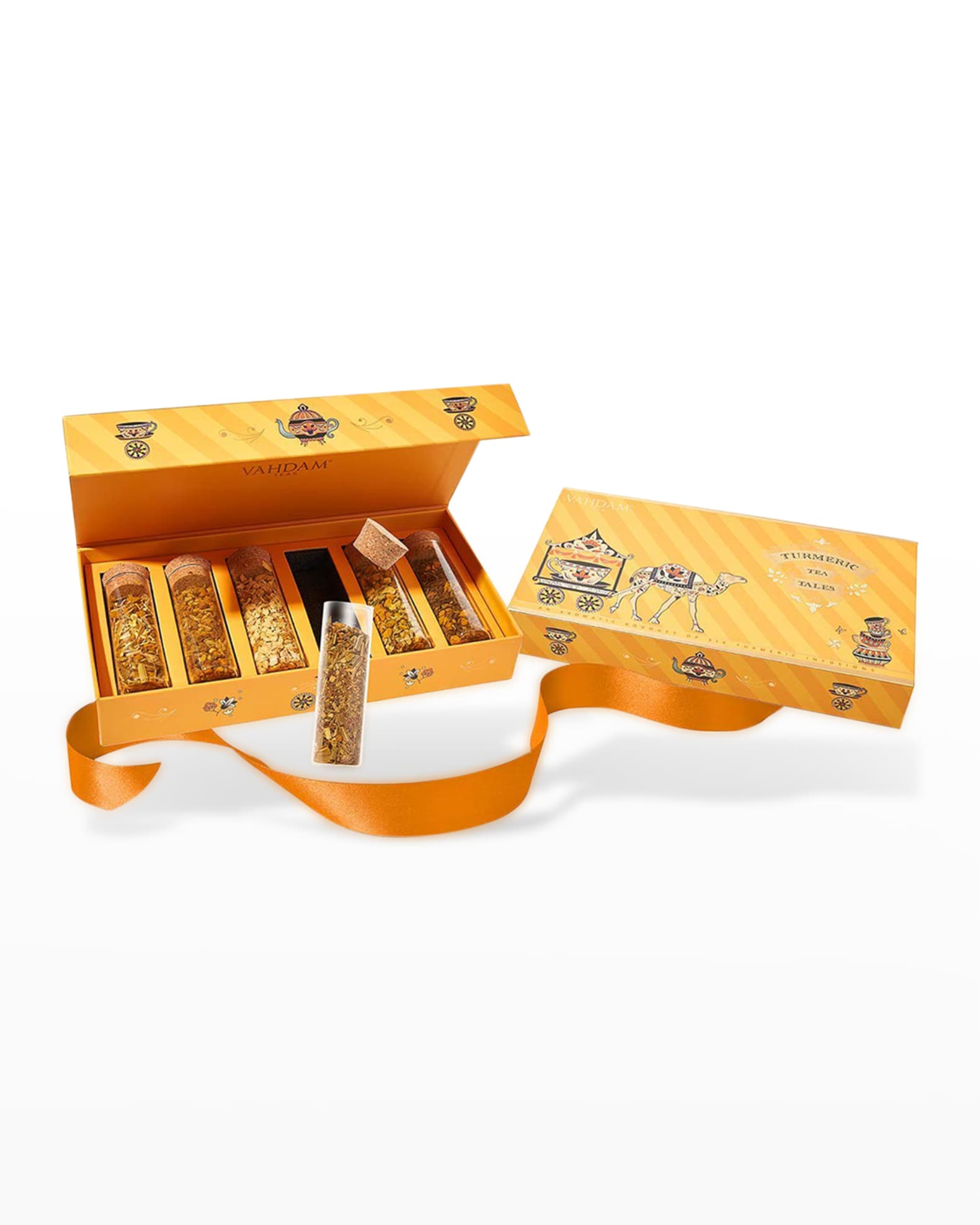 Vahdam Teas Turmeric Tea Tales Premium Collection of 6 Aromatic