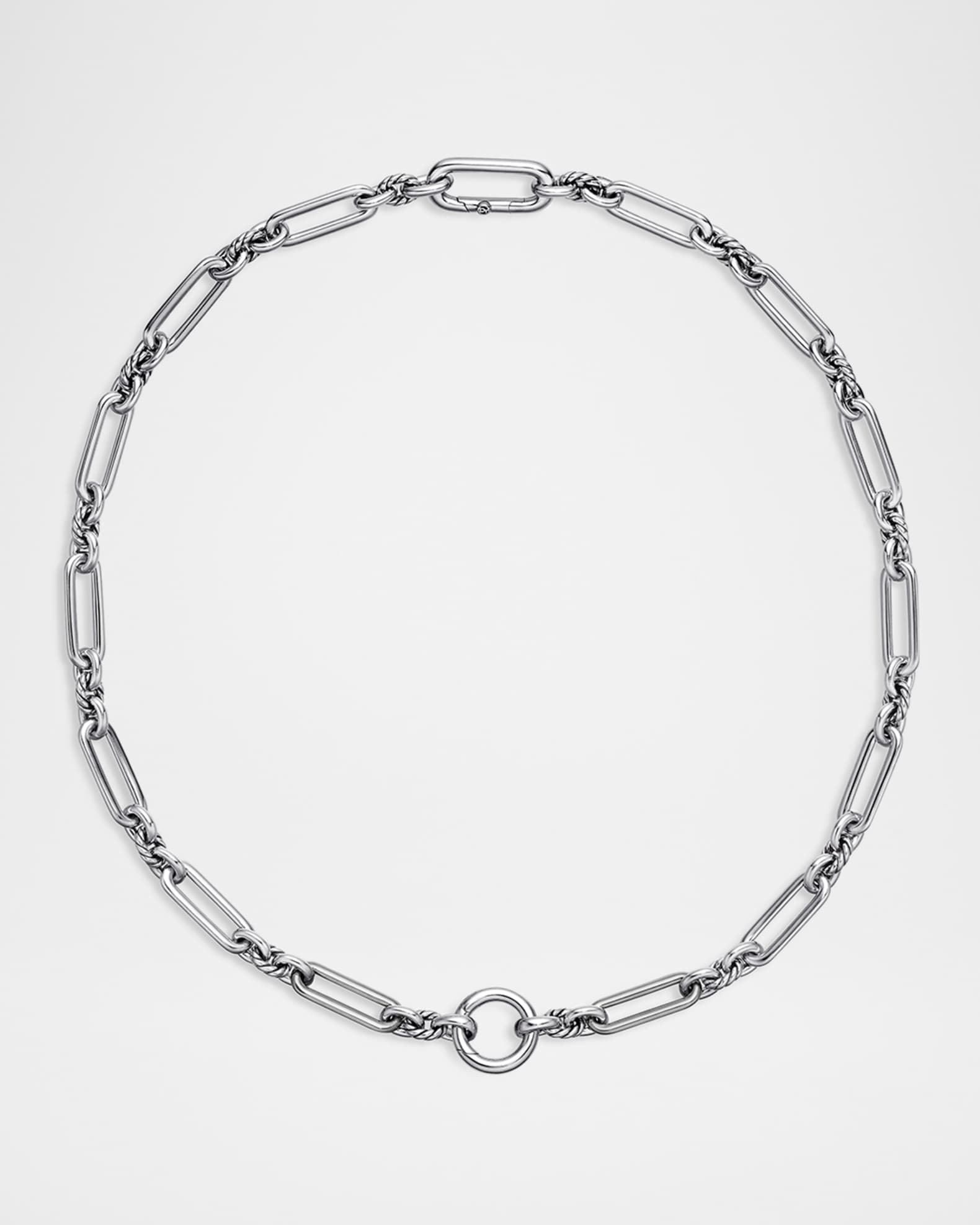 Lexington Chain Necklace in Sterling Silver, 20"L 1