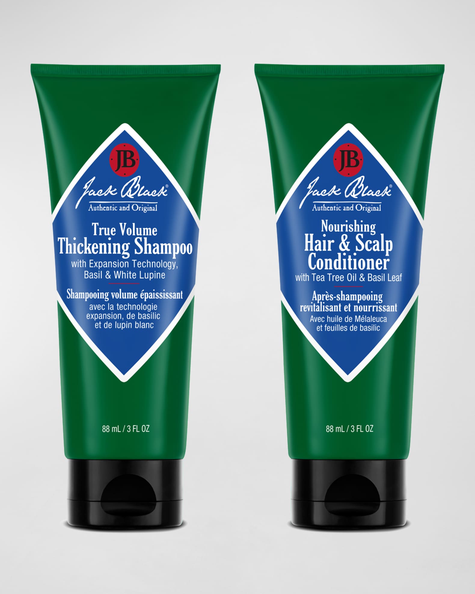 Jack Black Hair Care Travel Set, 2 x 3 oz. Neiman Marcus