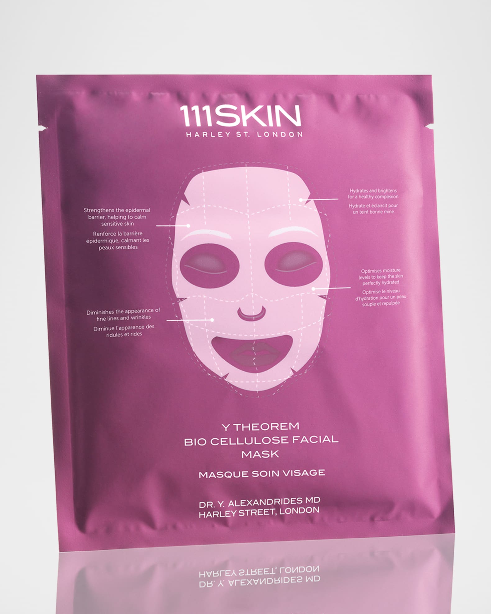 Y Theorem Bio Cellulose Facial Mask Box, 5 Count 1