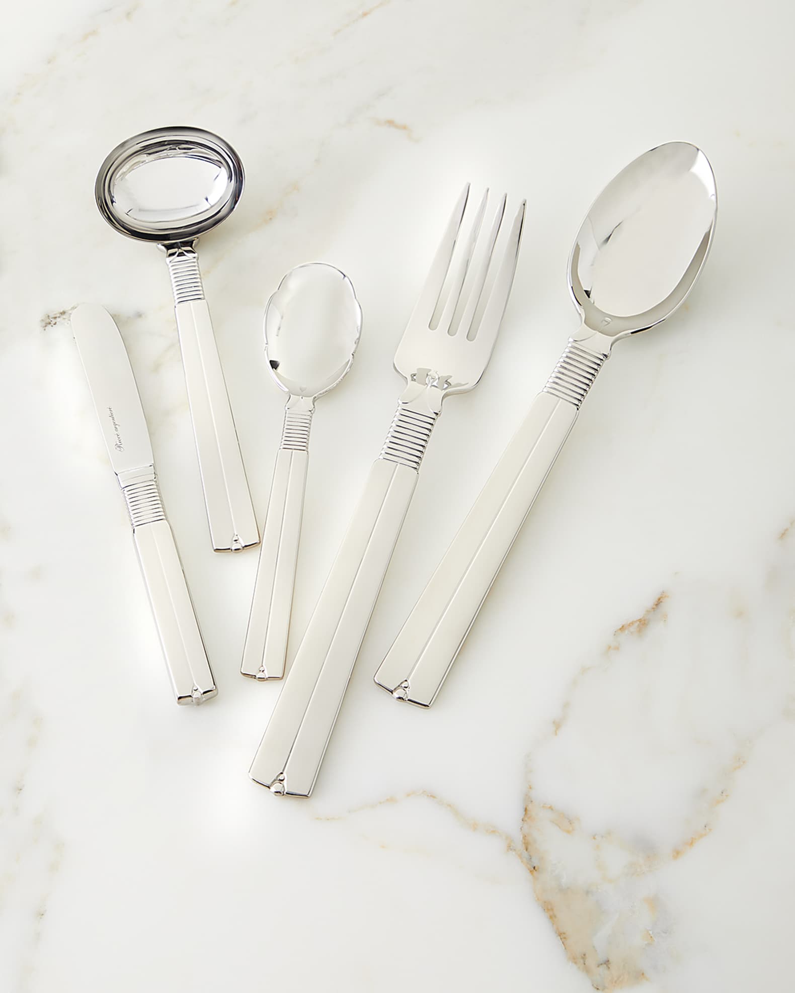 5-Piece Artisan Hostess Flatware Set 0