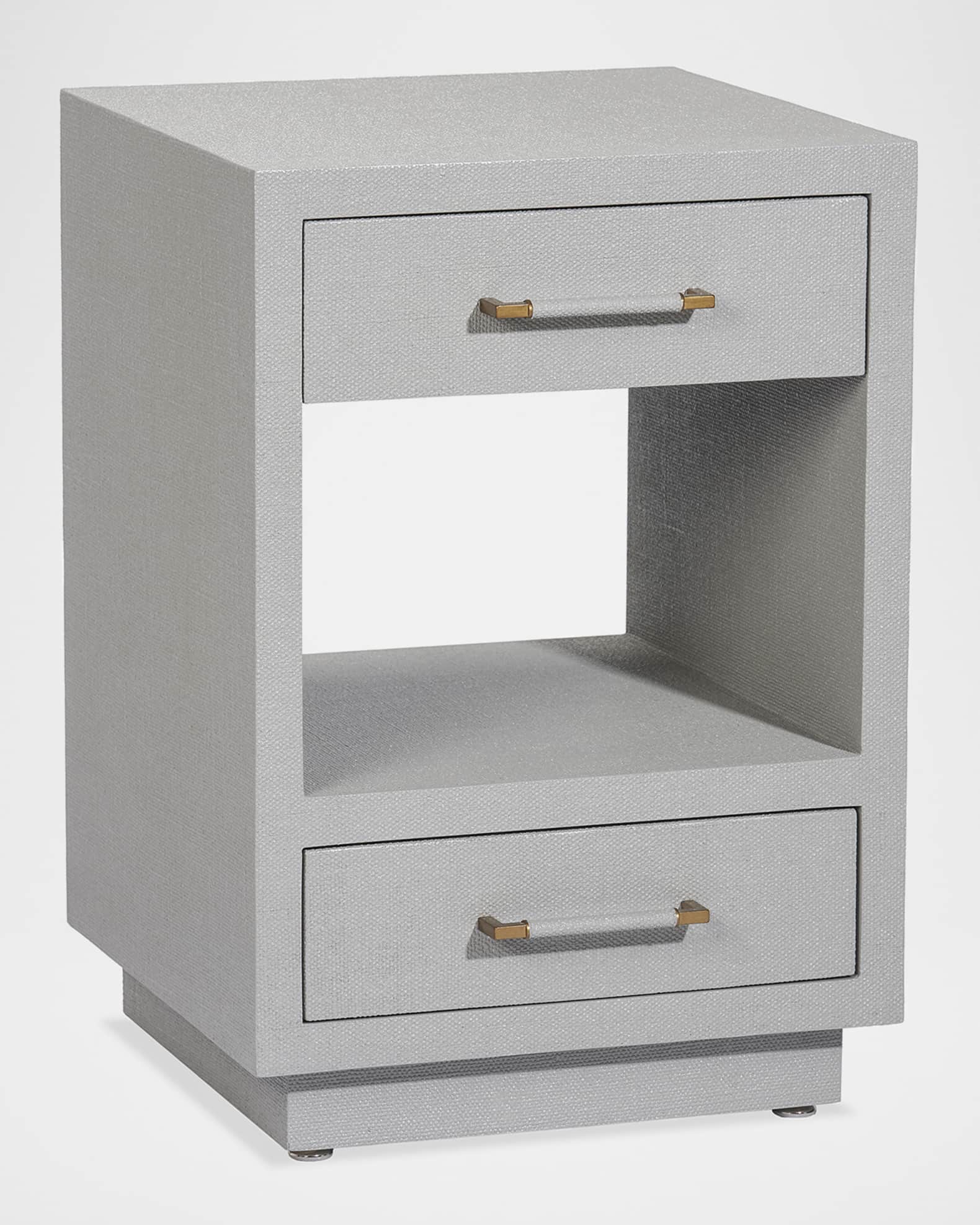 Taylor Small Bedside Chest, Gray 1