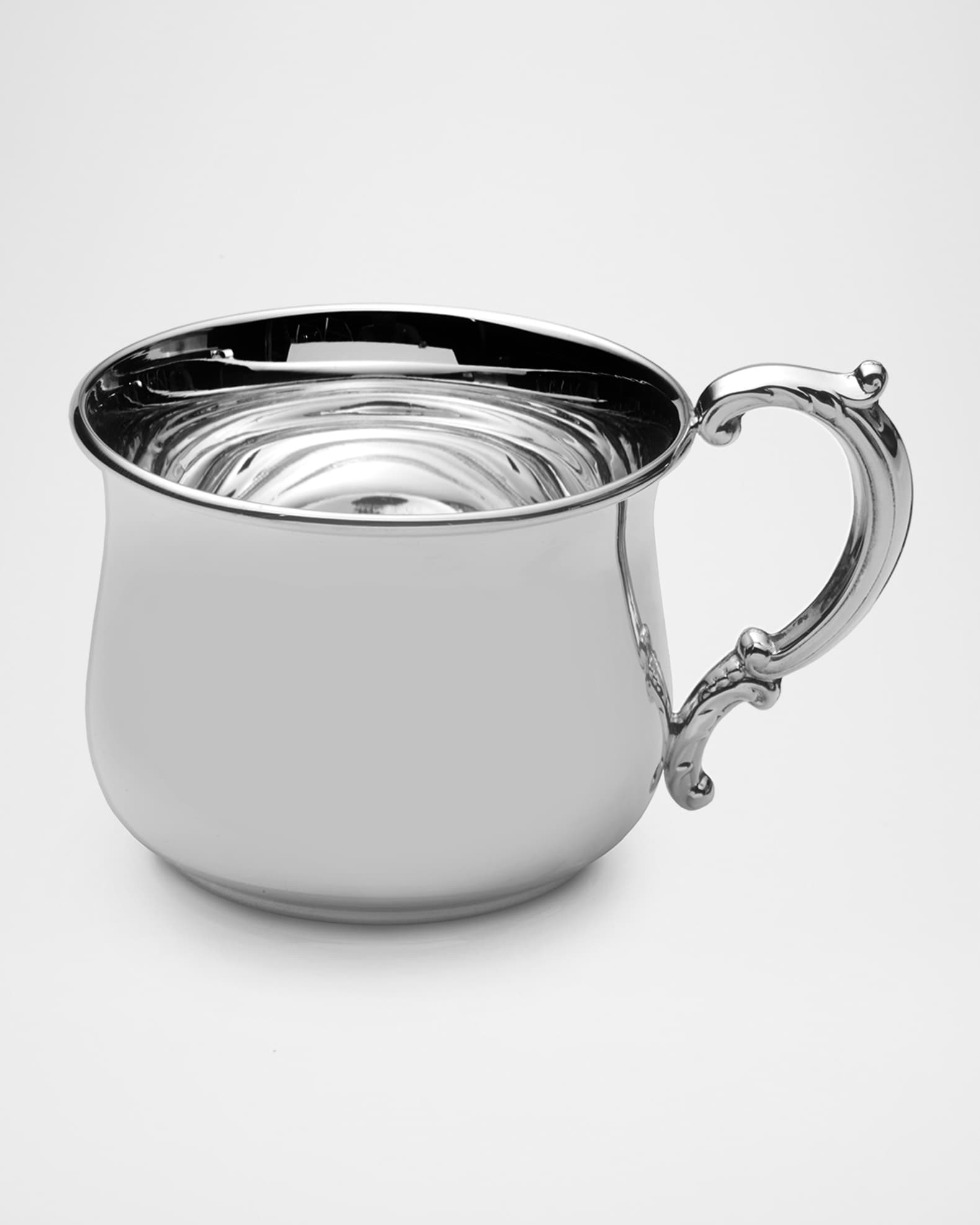 Empire Silver Pot Belly Heavy Gauge Baby Cup Neiman Marcus
