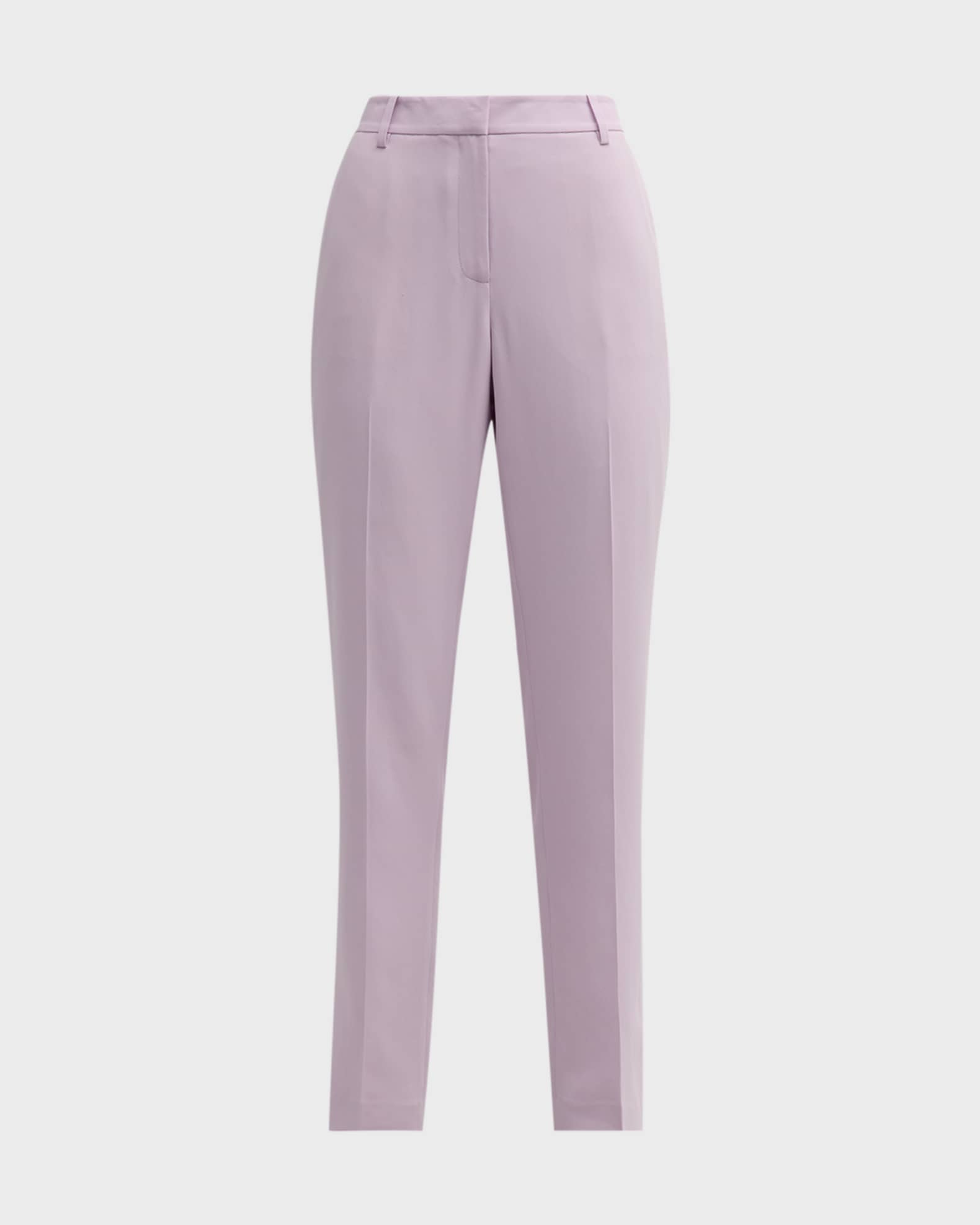 Lafayette 148 New York Clinton Finesse Crepe Ankle Pants
