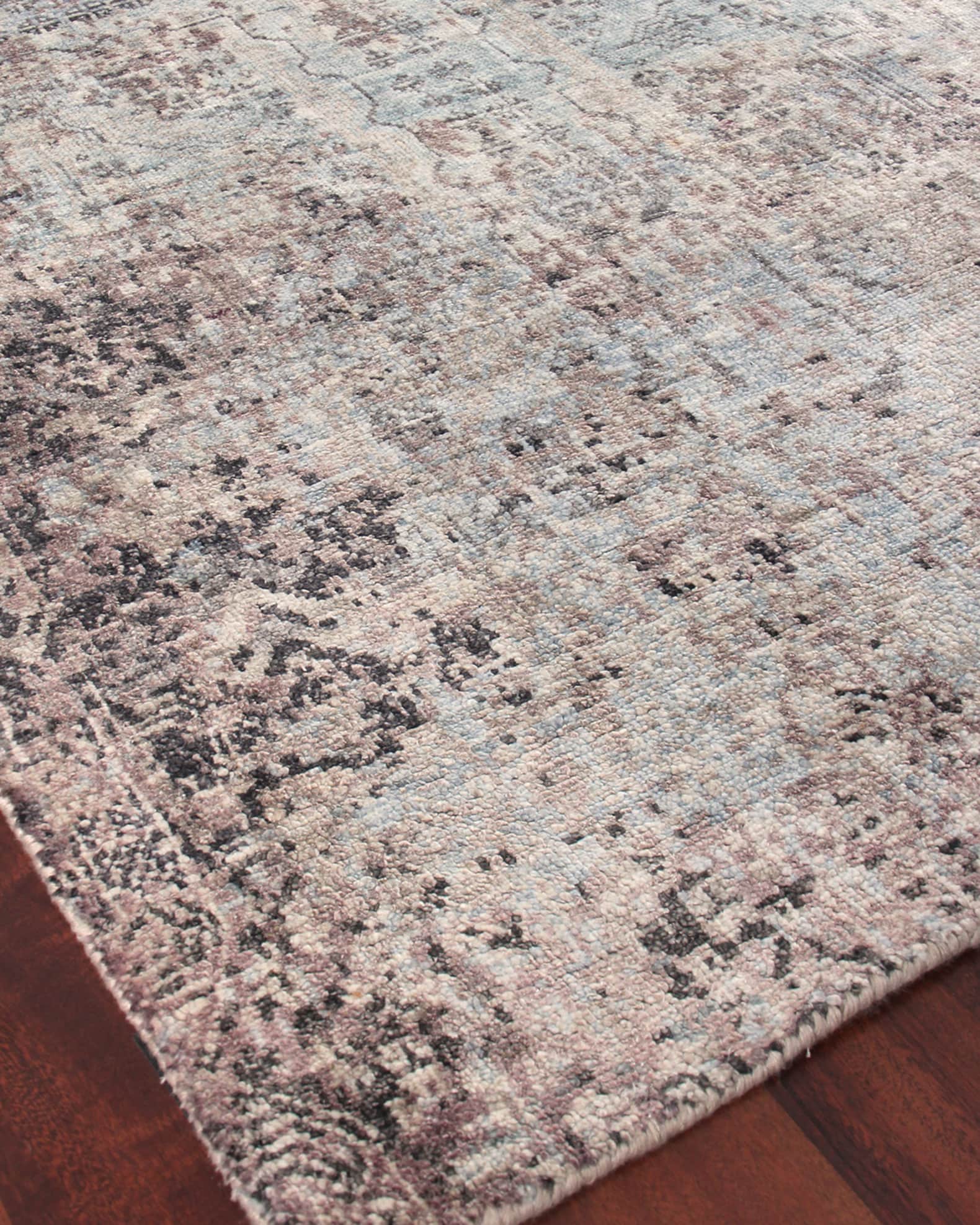 Exquisite Rugs Sanctuary HandKnotted Silk Rug, 8' x 10' Neiman Marcus