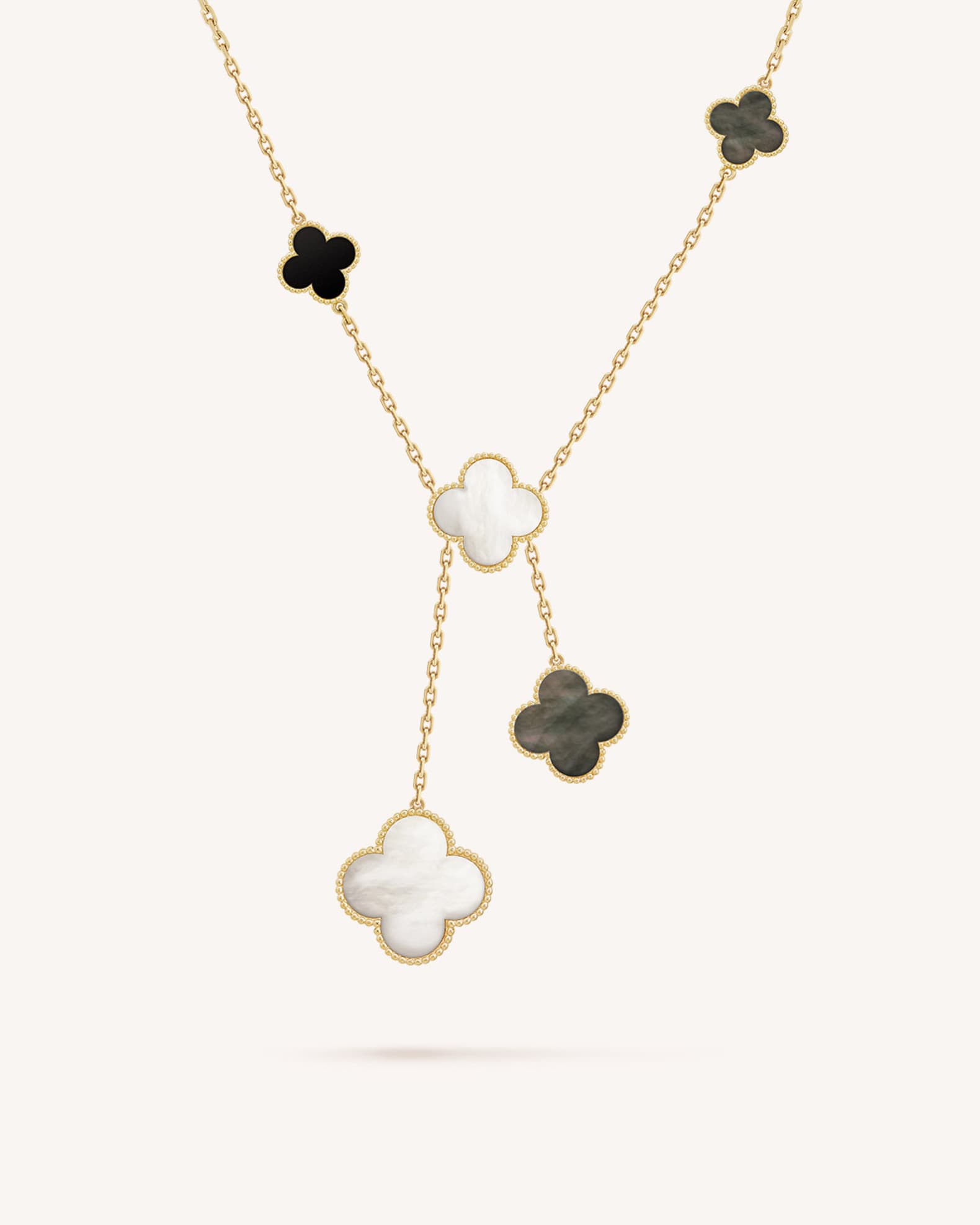 Magic alhambra necklace clearance