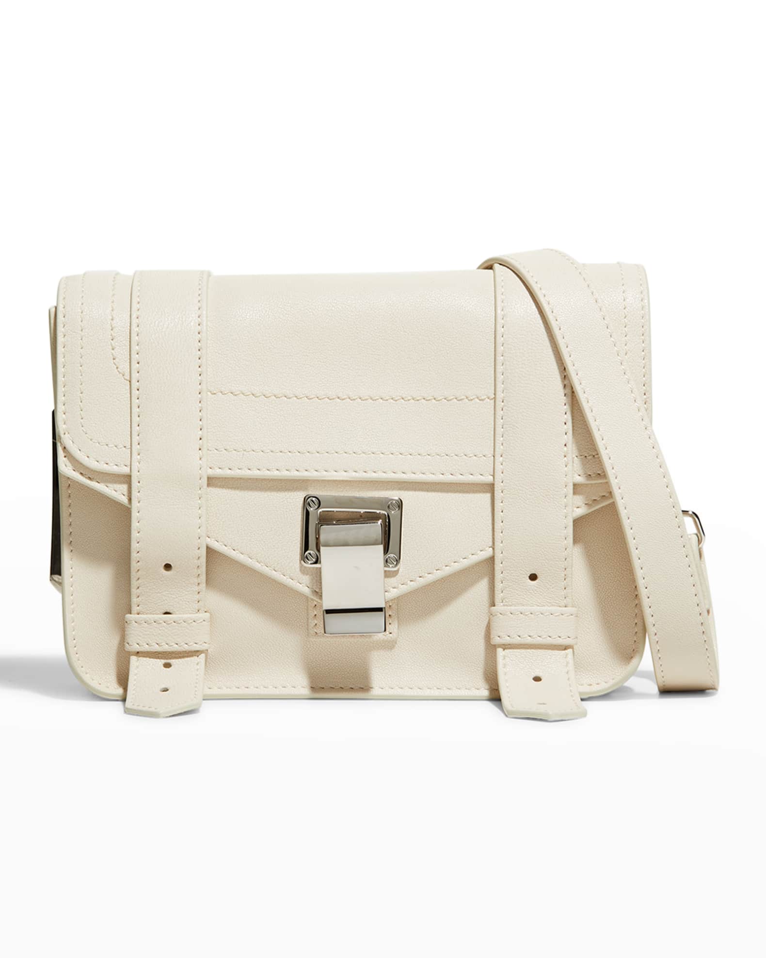 Proenza Schouler PS1 Mini Luxe Leather Satchel Bag Neiman Marcus