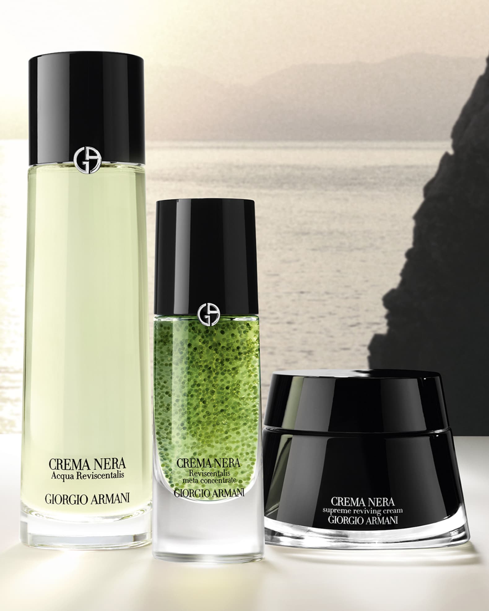ARMANI beauty Crema Nera Acqua Reviscentalis 5 oz. Neiman Marcus