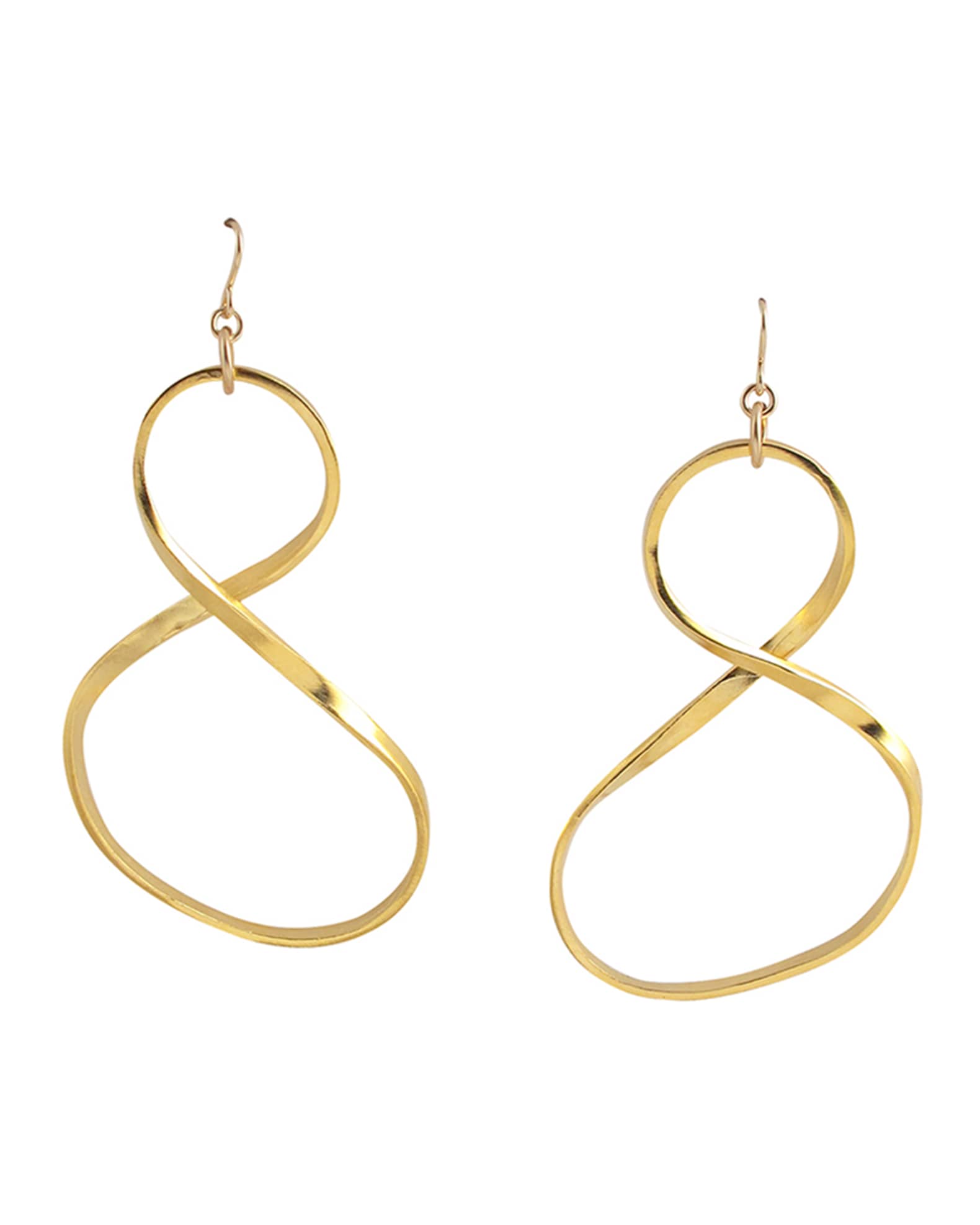 Infinity Drop Earrings 0