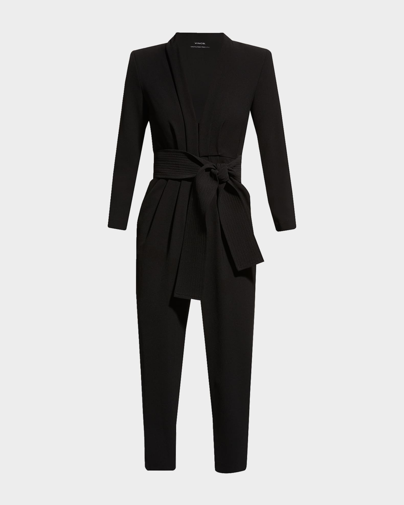 ジャンプスーツHar lip to Volume sleeve Belted Jumpsuit ...