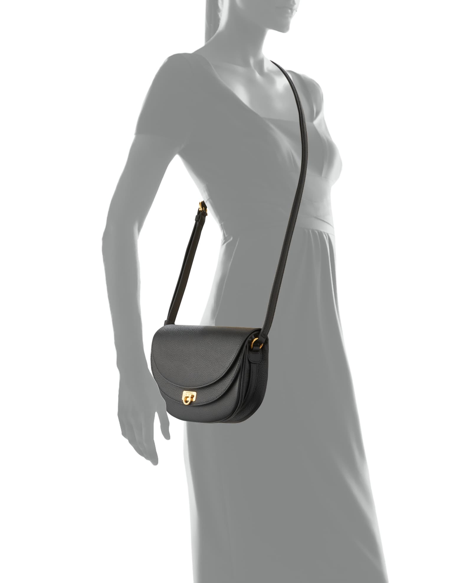 Salvatore Ferragamo Travel XB Leather Crossbody Bag Neiman Marcus