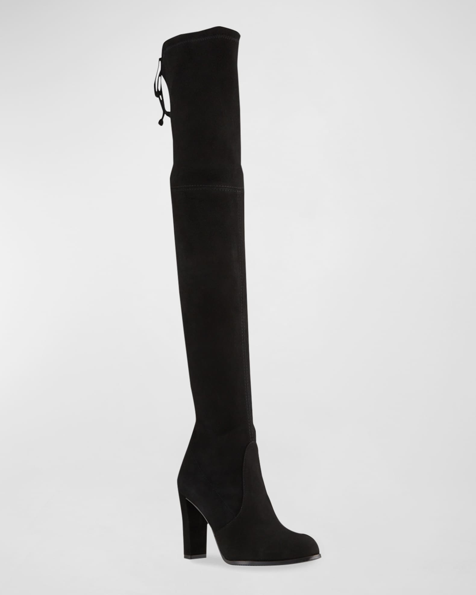 Stuart Weitzman Highland Suede Over-the-Knee Boots | Neiman Marcus