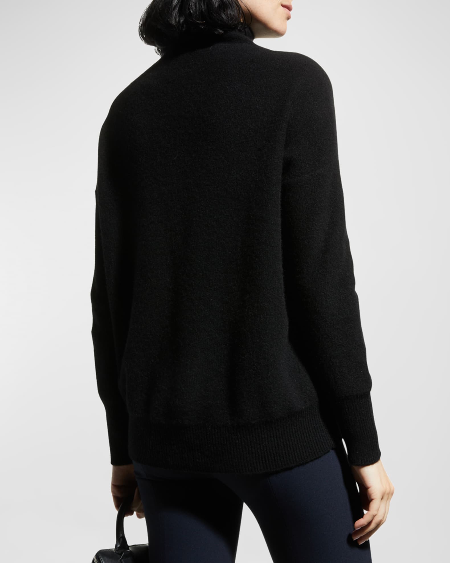 Vince boxy boiled cashmere crew 2025