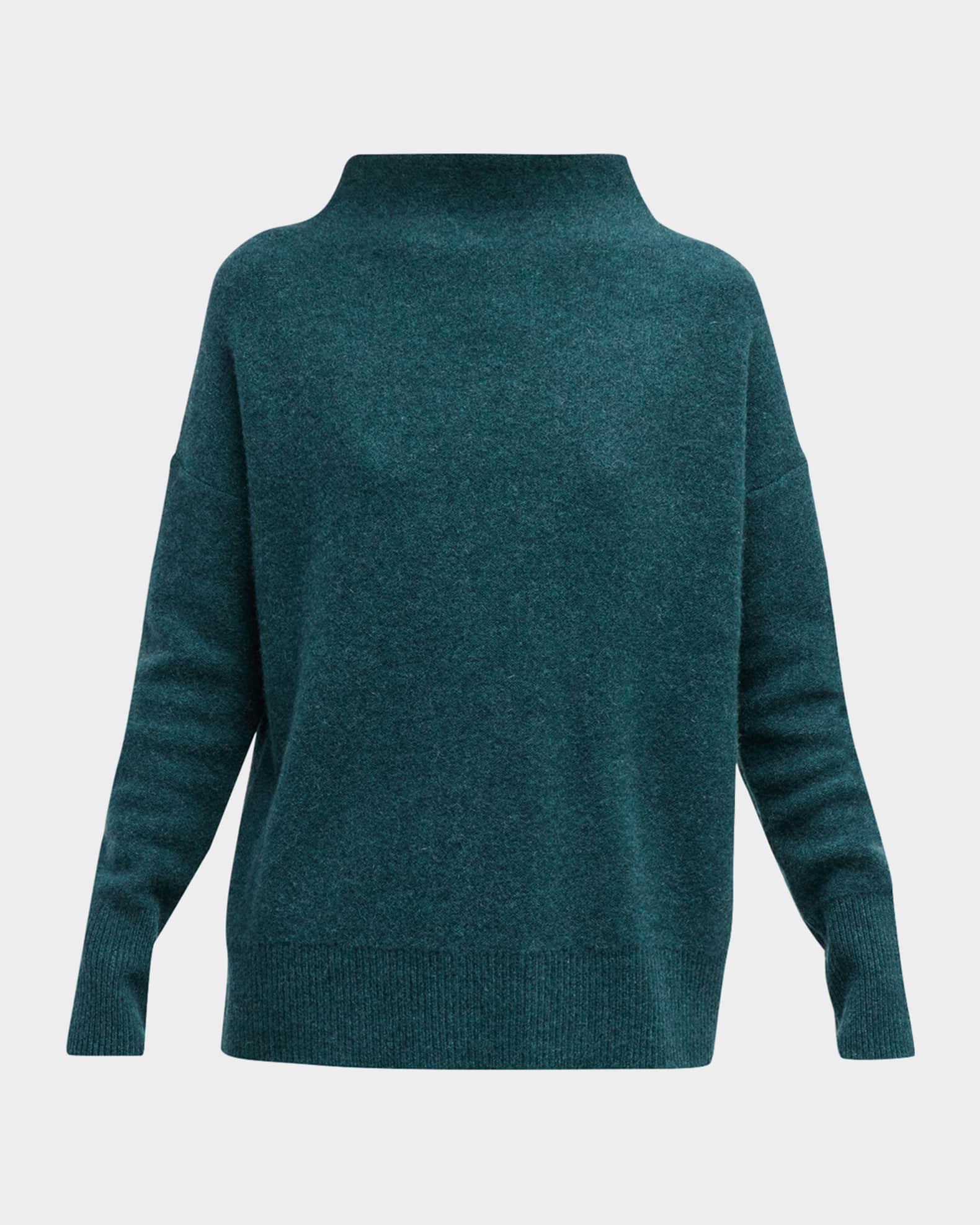 Forest green cashmere sweater