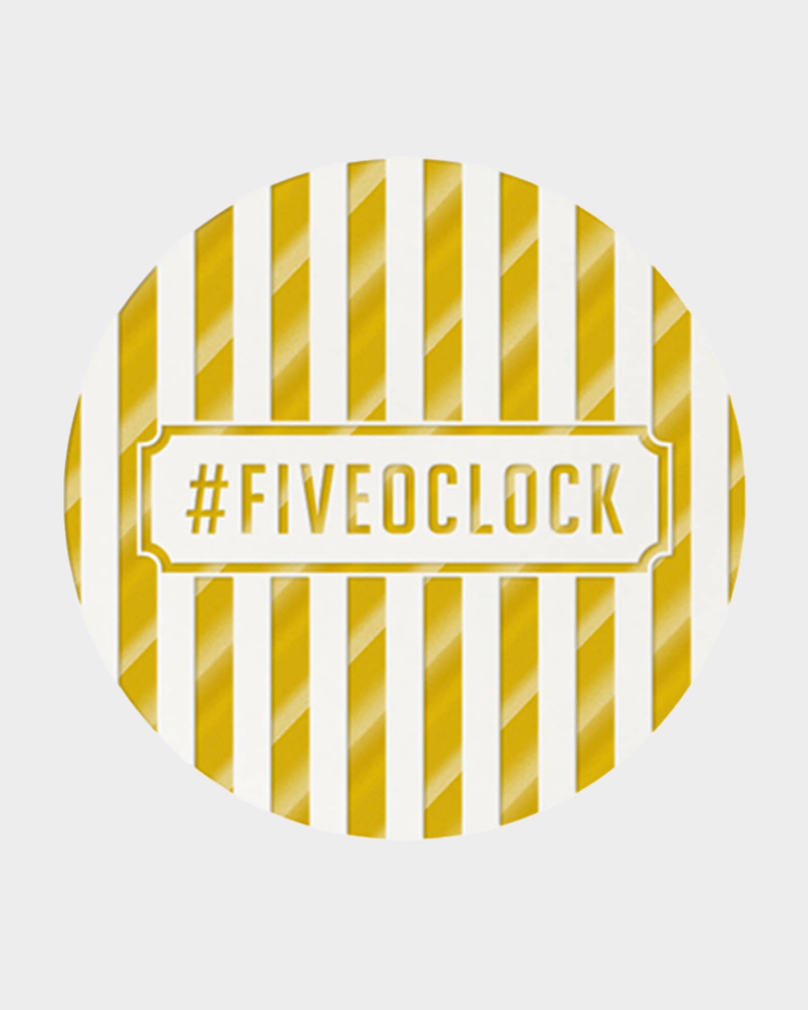 #Fiveoclock Coasters - Set Of 18 0