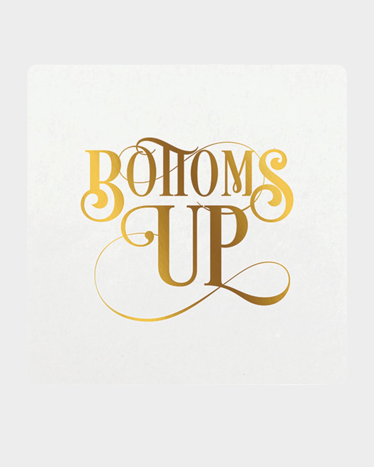 Bottoms Up Coasters - Set Of 18 0