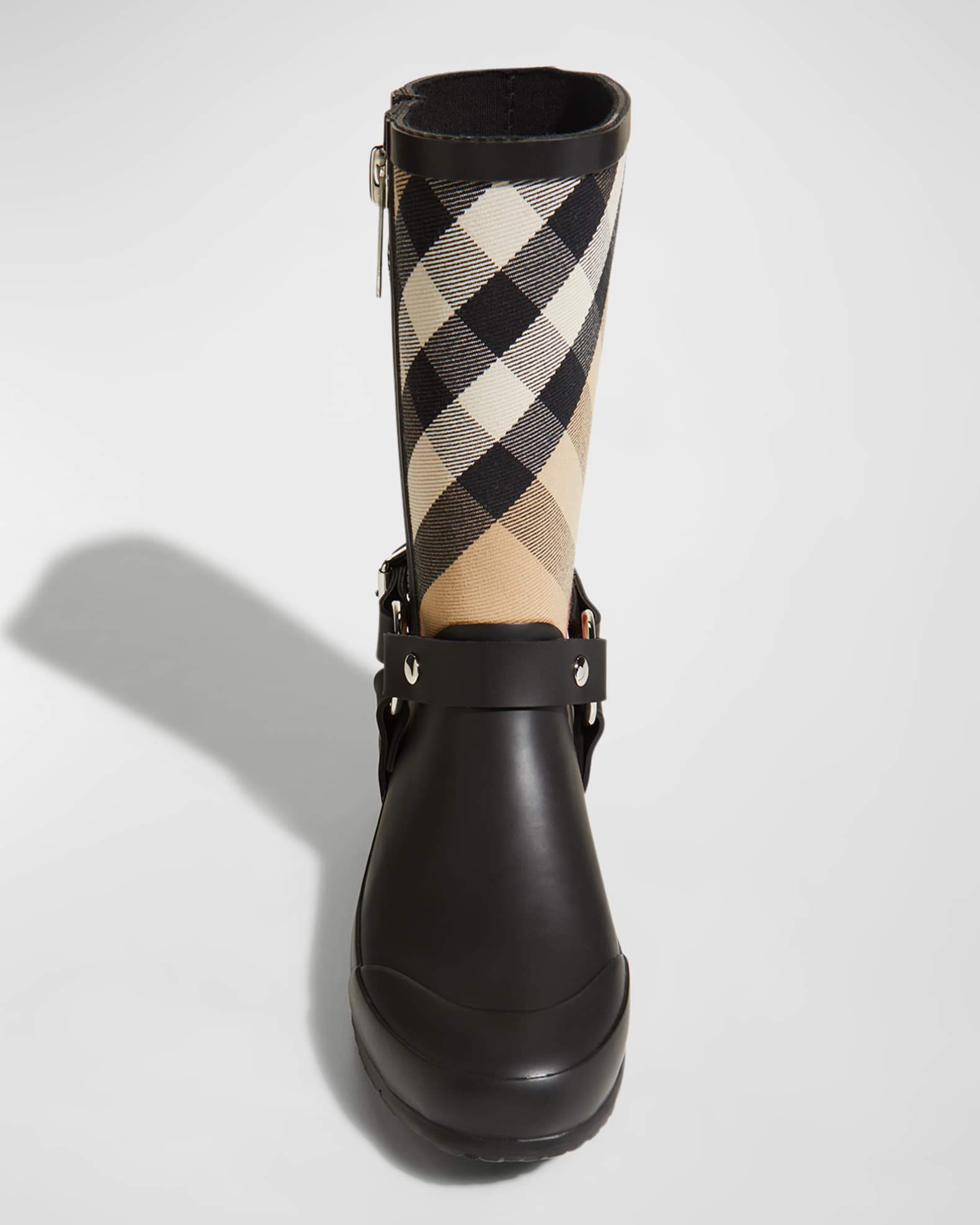 Burberry zane rain boots clearance