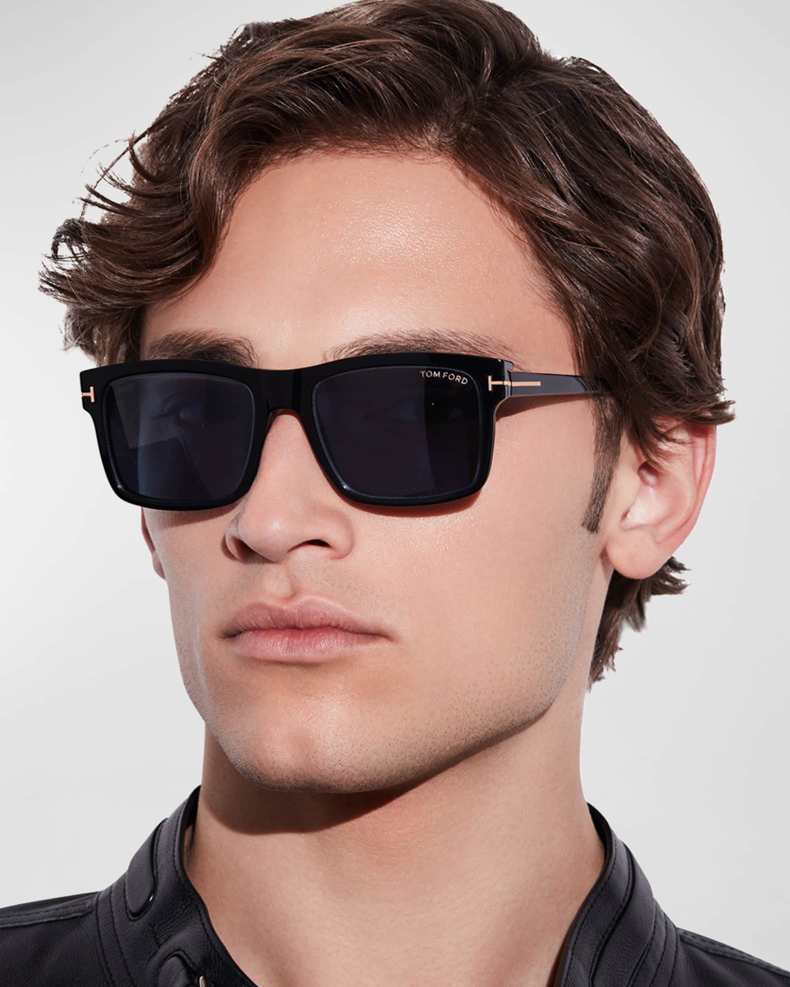 TOM FORD Men s FT5682 BM54 Blue Light Blocking Square Optical