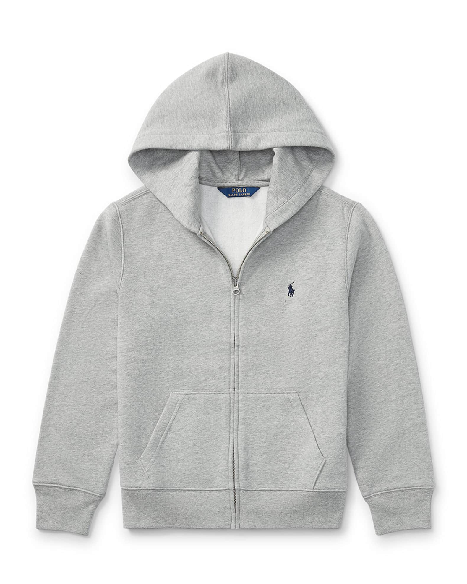 Logo Cotton Blend Hoodie in Blue - Marc Jacobs Kids