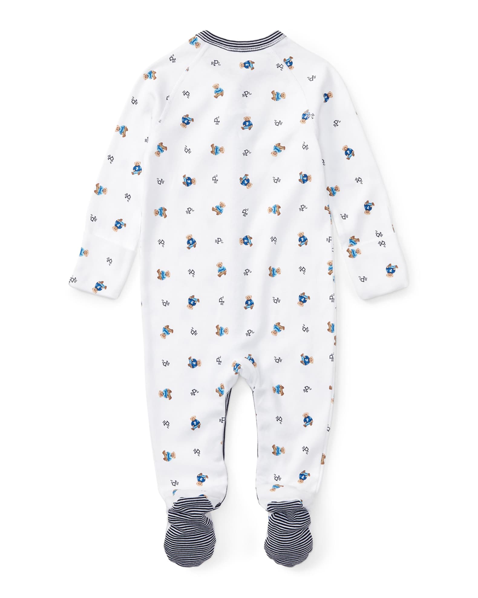 Teddy Bear Printed Coverall, Size Newborn-9 Months 1