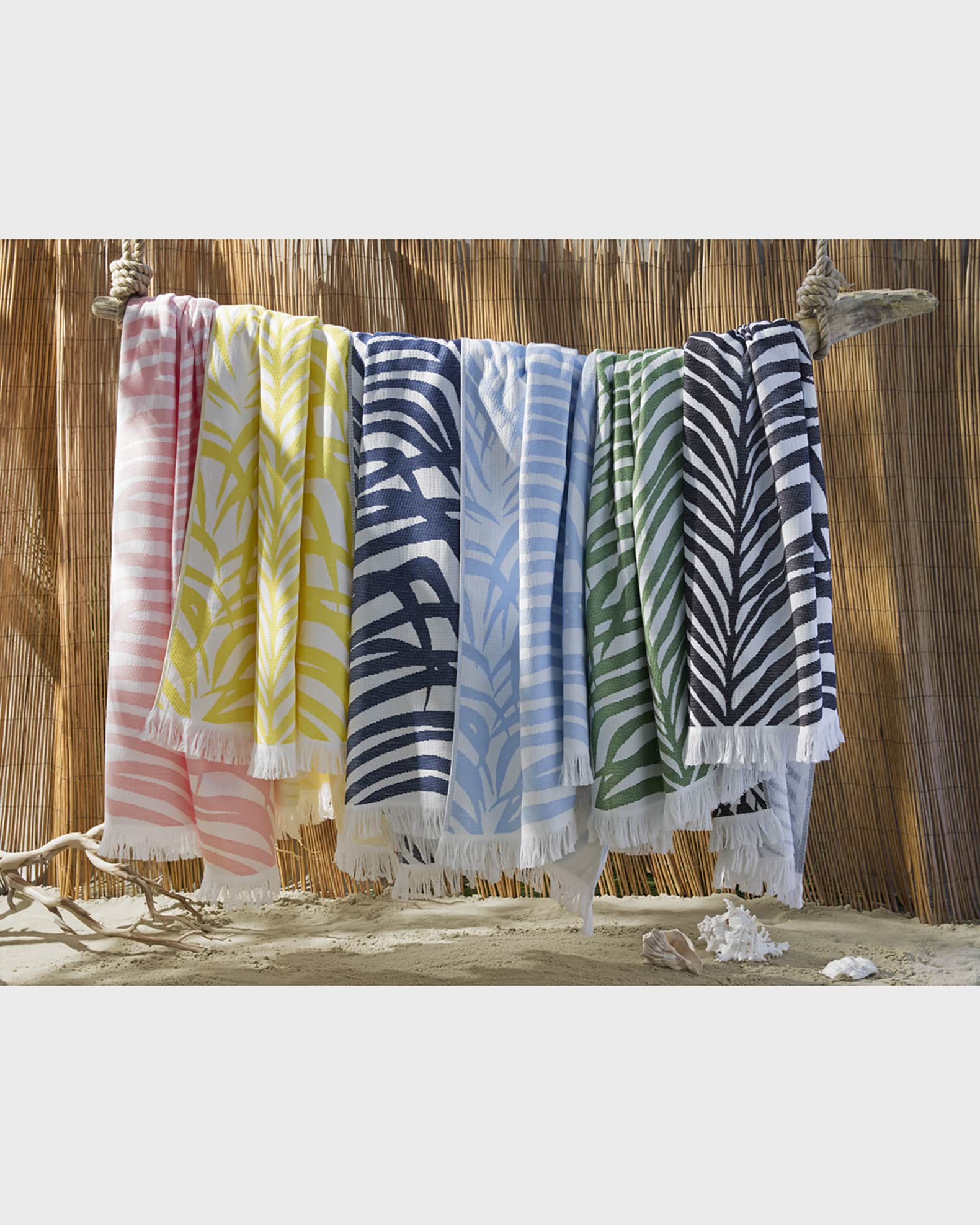 Zebra Palm Beach Towel 0