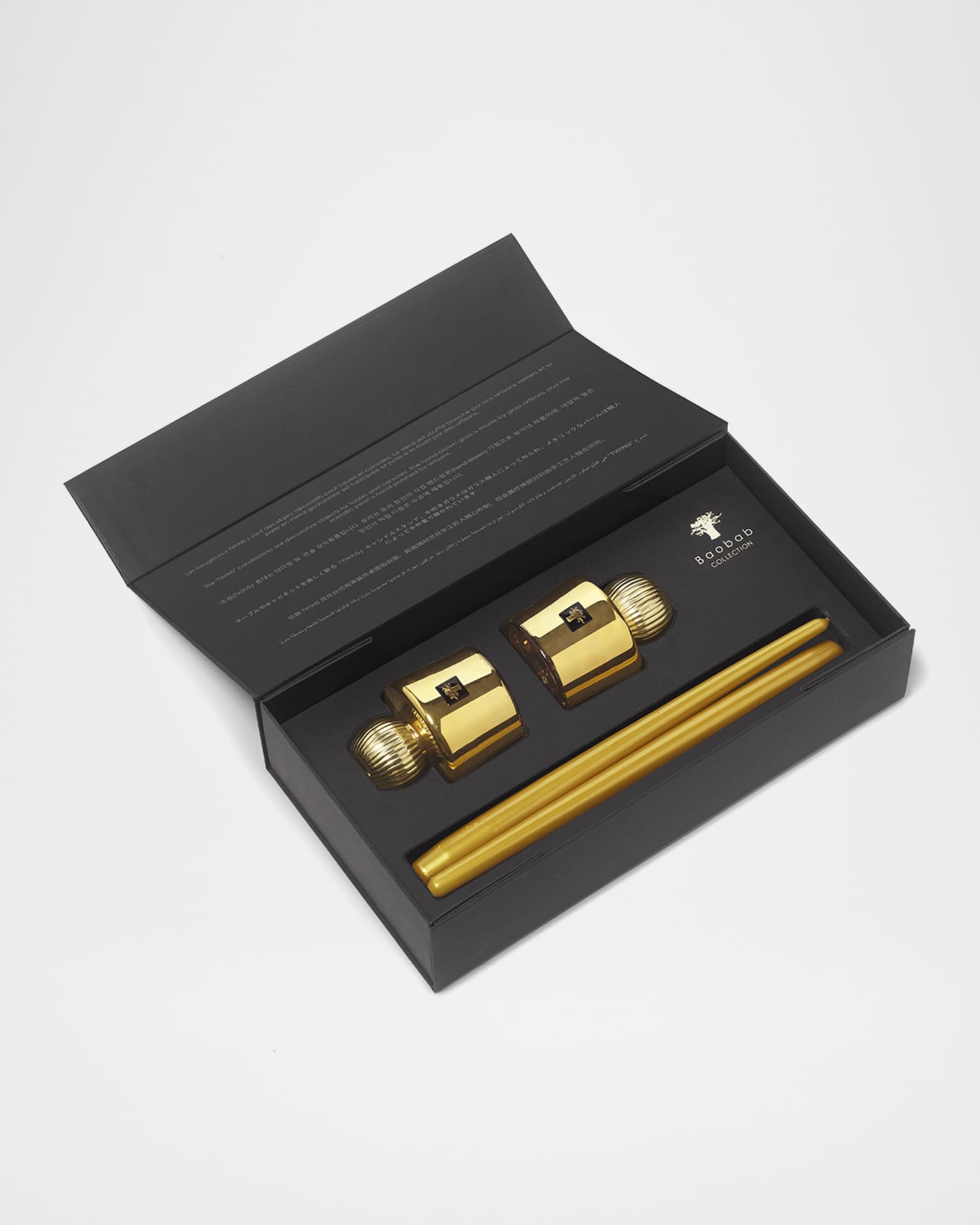 Twins Aurum Candlesticks 0