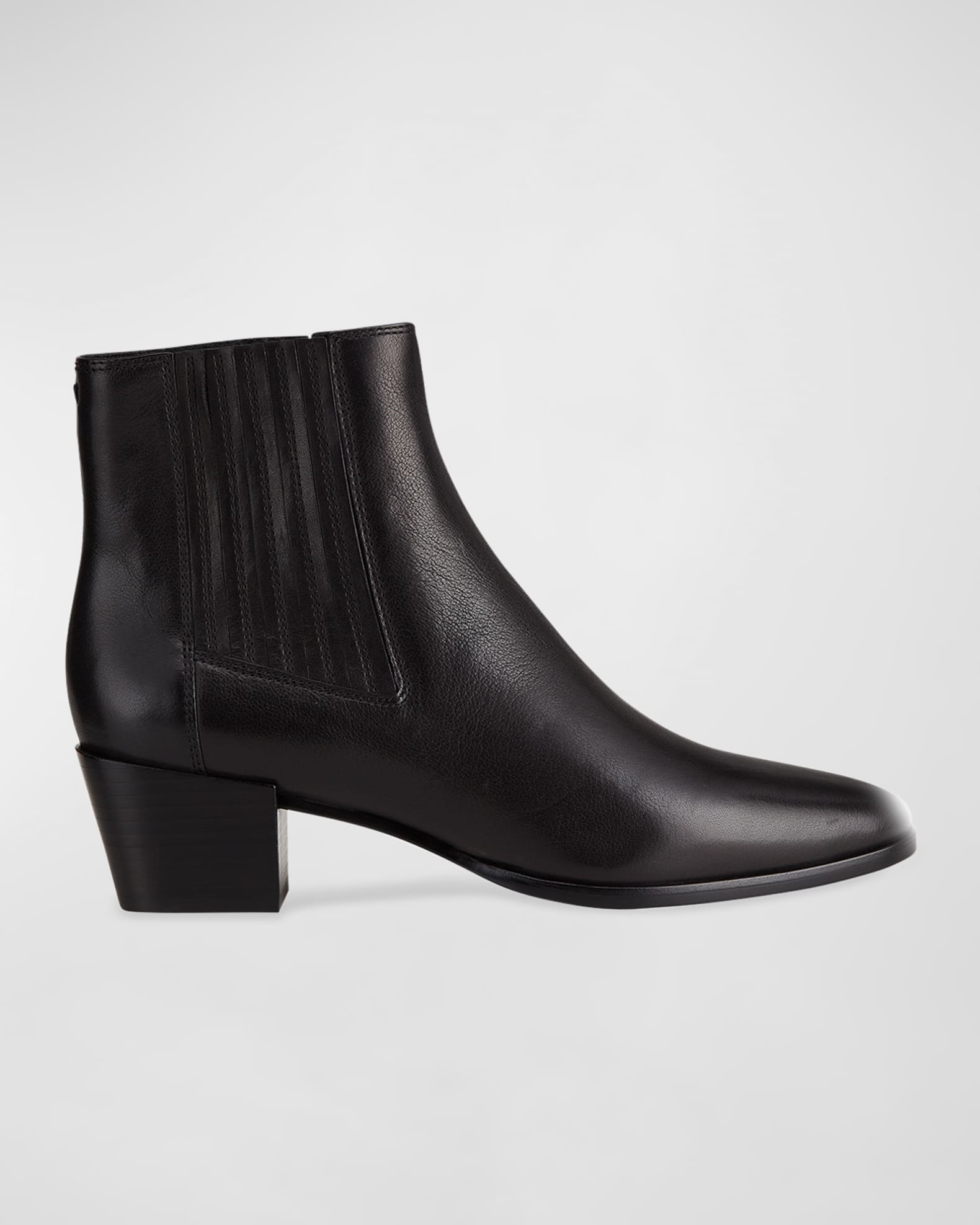Rag & Bone Rover Leather Ankle Booties | Neiman Marcus