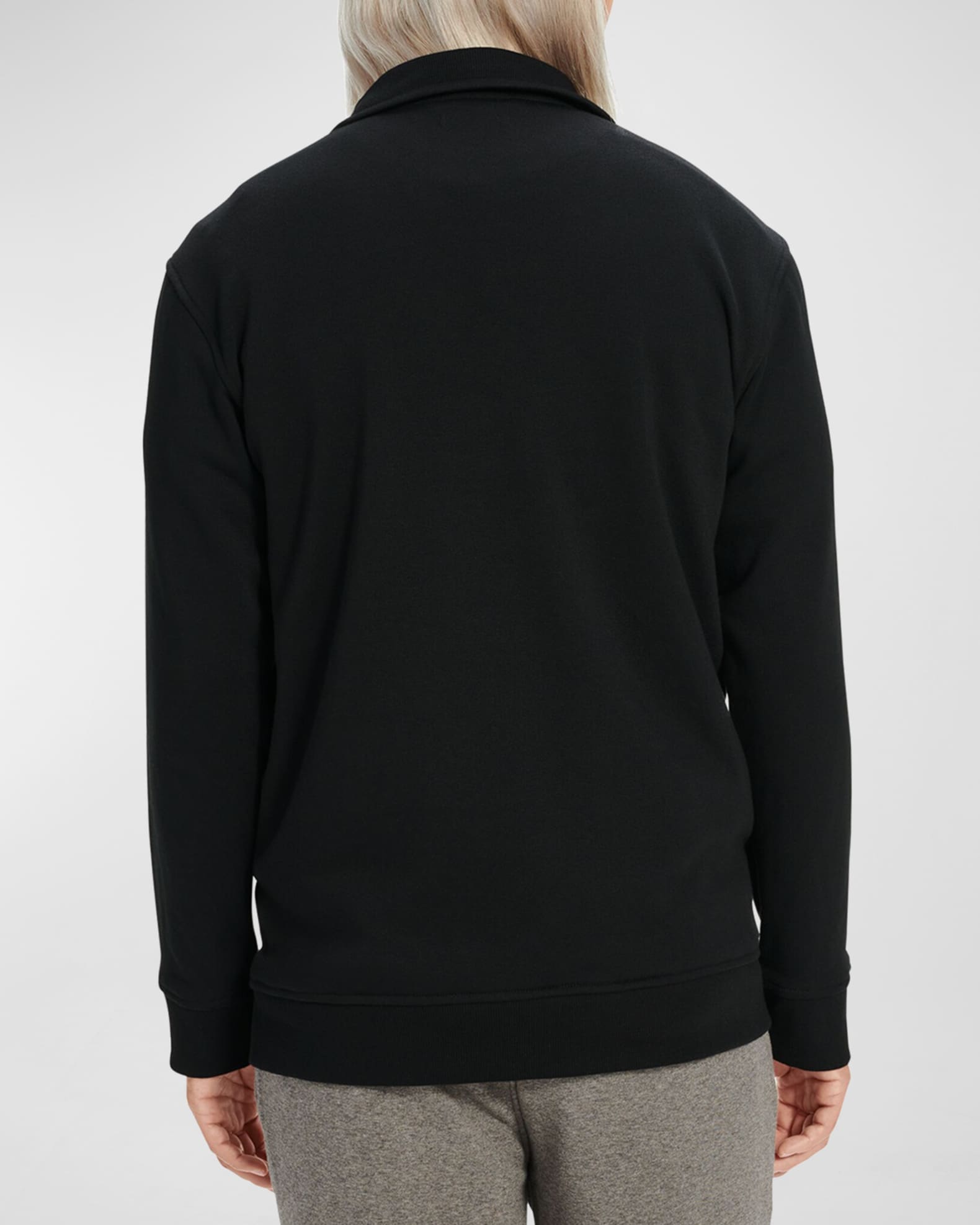 UGG Men's Zeke Fleece Quarter-Zip Sweater | Neiman Marcus
