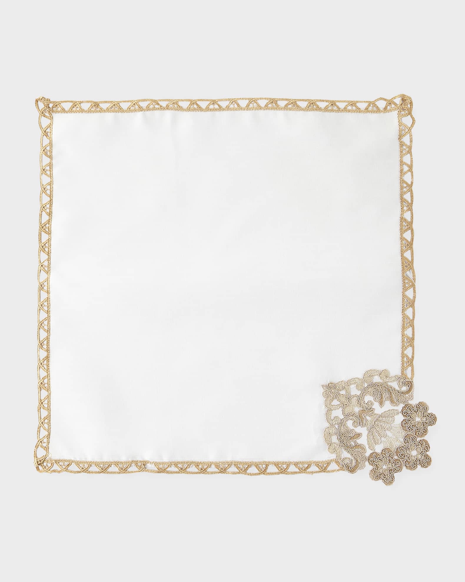 Antique Lace 72" x 126" Tablecloth & 12 Napkins 1