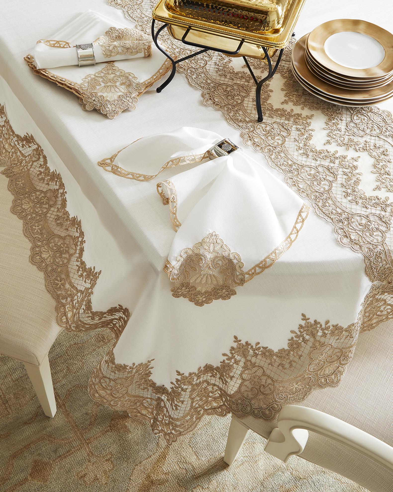 Antique Lace Table Linens Collection | Neiman Marcus