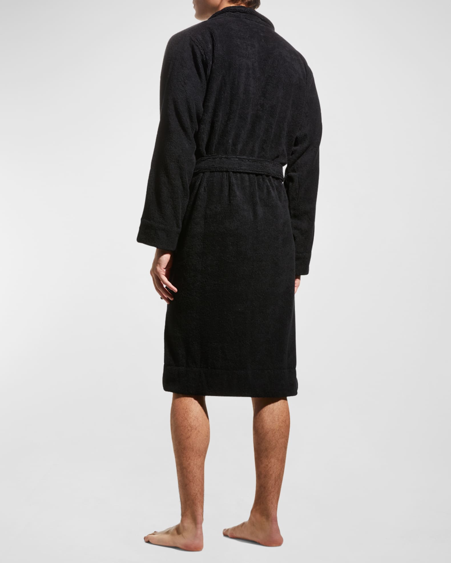 UGG Men's Turner Solid Cotton Robe | Neiman Marcus