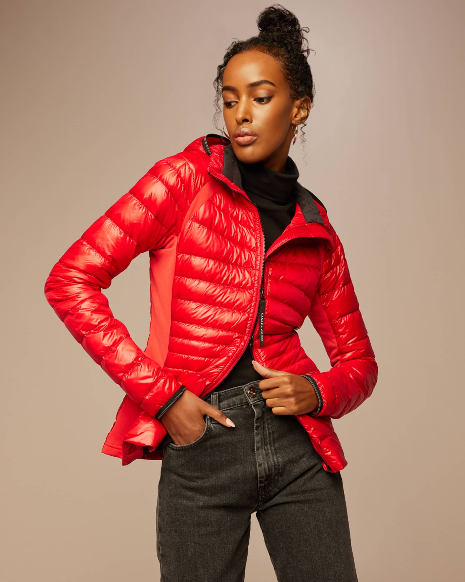 Canada Goose HyBridge Lite Down Hoody Jacket Neiman Marcus