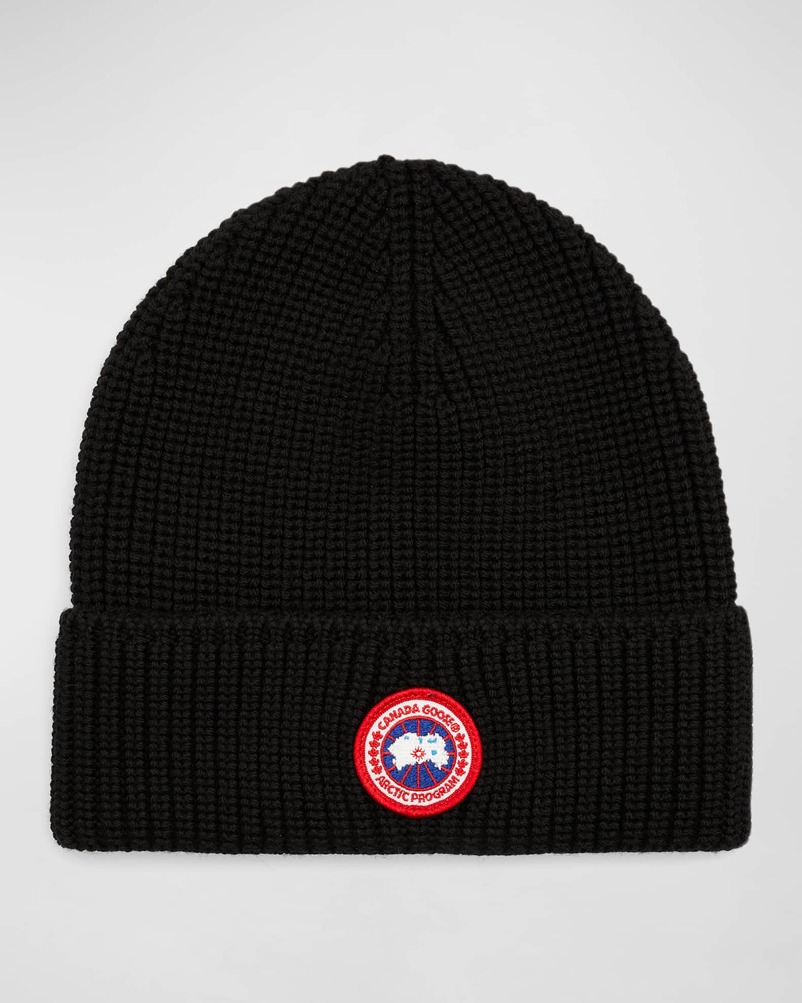 Canada goose mens chunky rib beanie 2025