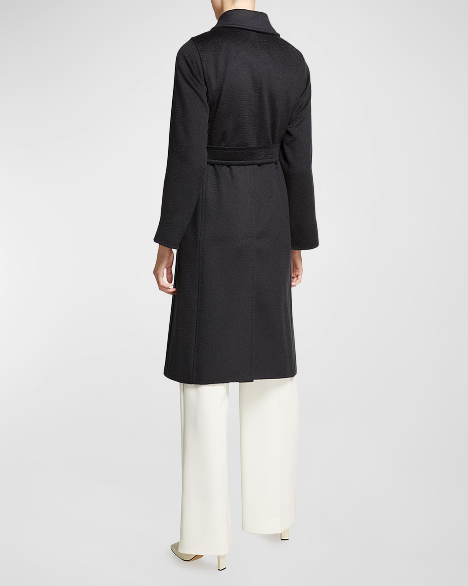 Max Mara Manuela Belted Wrap Coat | Neiman Marcus
