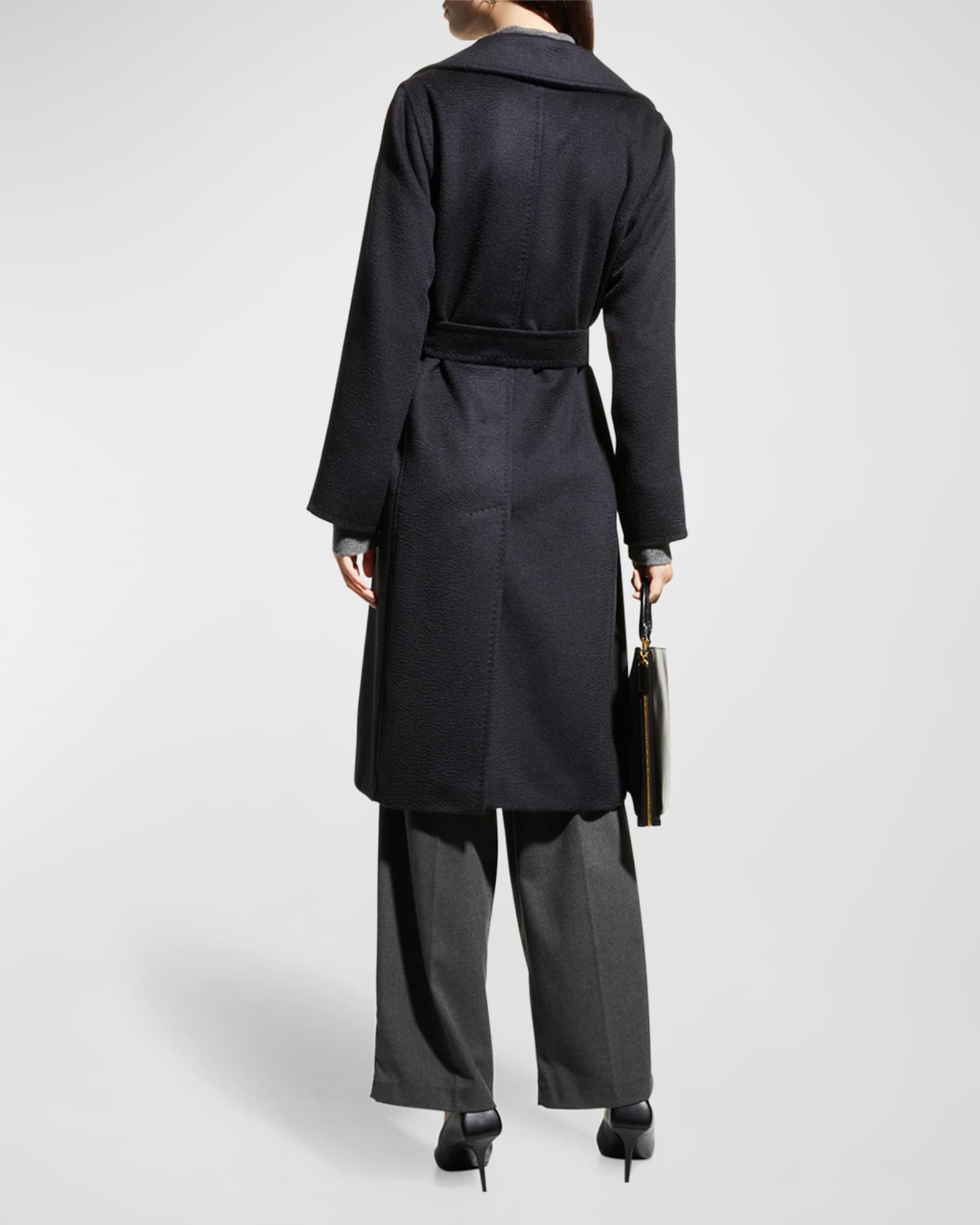 Manuela Belted Wrap Coat